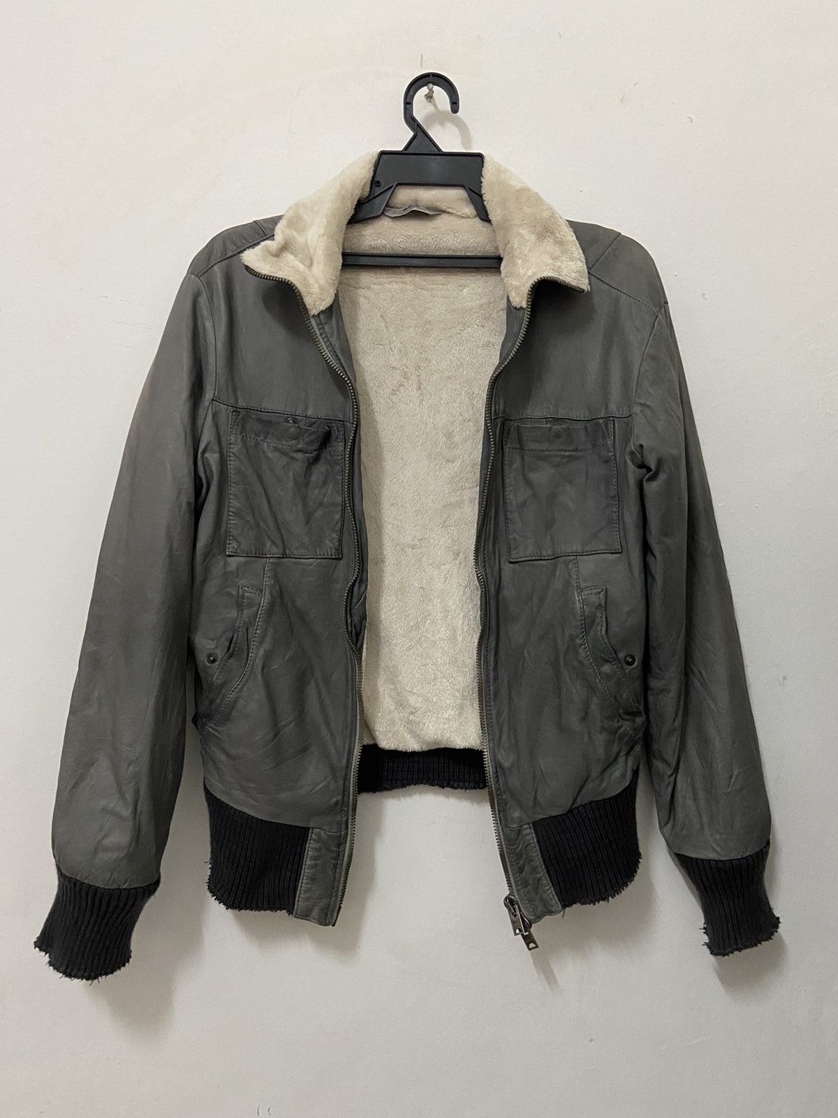 Giorgio Brato Giorgio Brato Distressed Leather Jacket Size US S / EU 44-46 / 1 - 6 Thumbnail