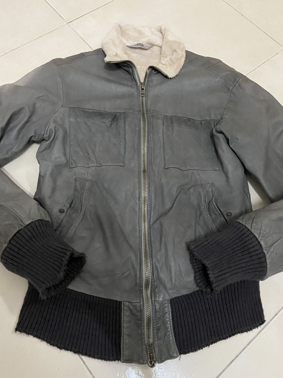 Giorgio Brato Giorgio Brato Distressed Leather Jacket Size US S / EU 44-46 / 1 - 10 Thumbnail