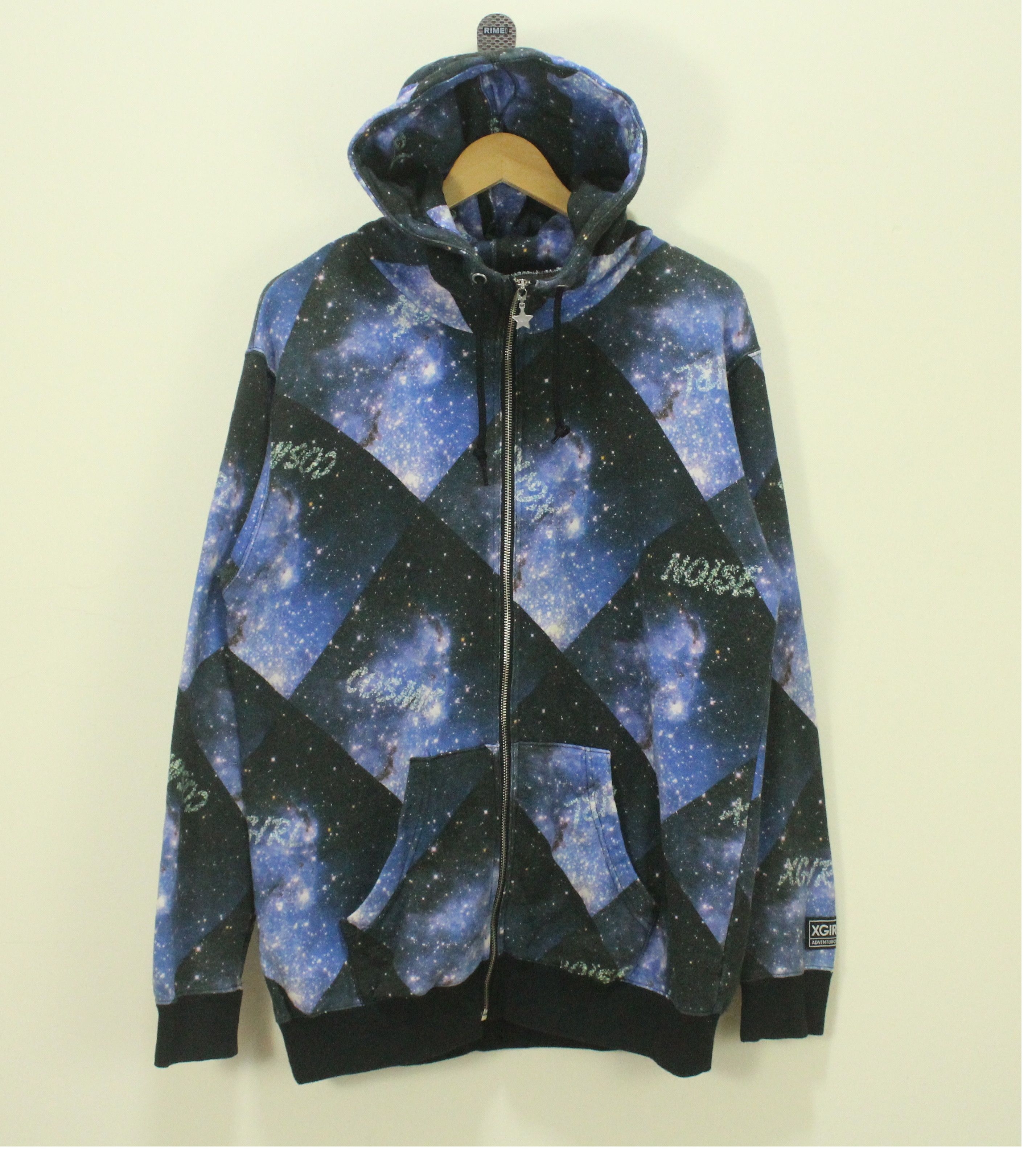 Noise Cosmic Vintage X-GIRL Hoodie Kim Gordon Sonic Youth