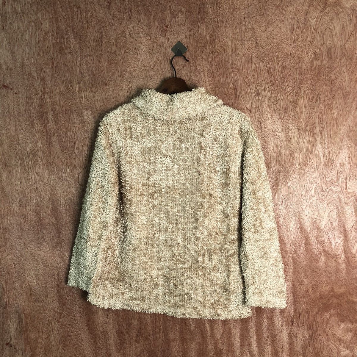 Vintage Glisse II Gold Shag Shaggy Fur Mohair Knitwear #6662 Size US M / EU 48-50 / 2 - 8 Thumbnail