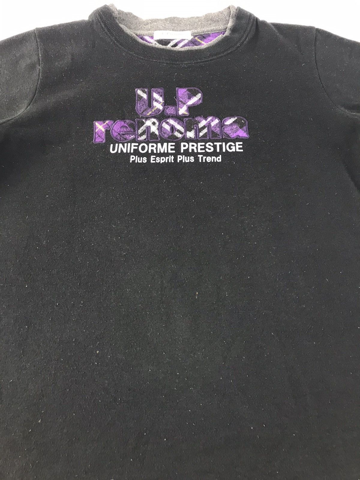 Renoma × Vintage U.P Renoma Uniforme Prestige Esprit Big Logo Spell Out Size L / US 10 / IT 46 - 3 Thumbnail