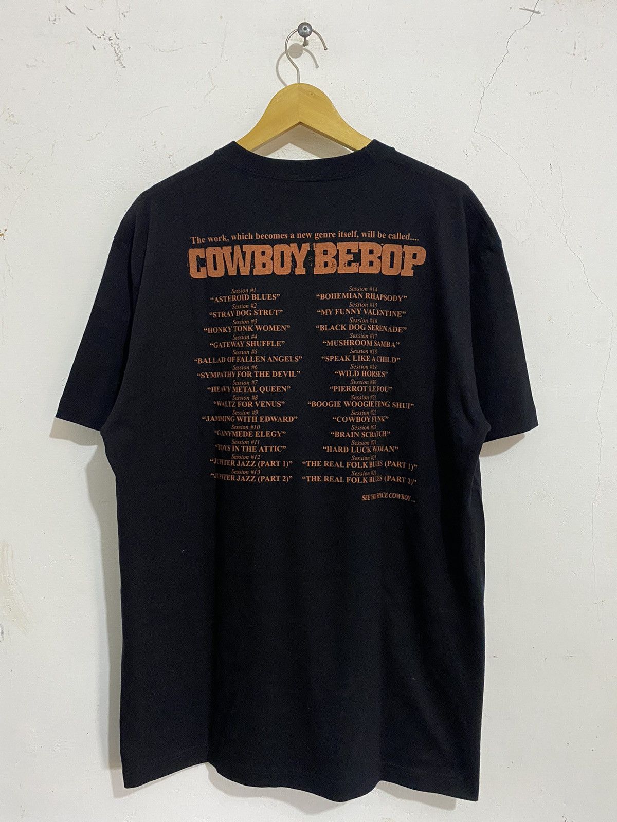 Anime 💸BINDINGOFFER💸Vintage Cowboy Bebop Cospa Shirt Size US XL / EU 56 / 4 - 3 Thumbnail