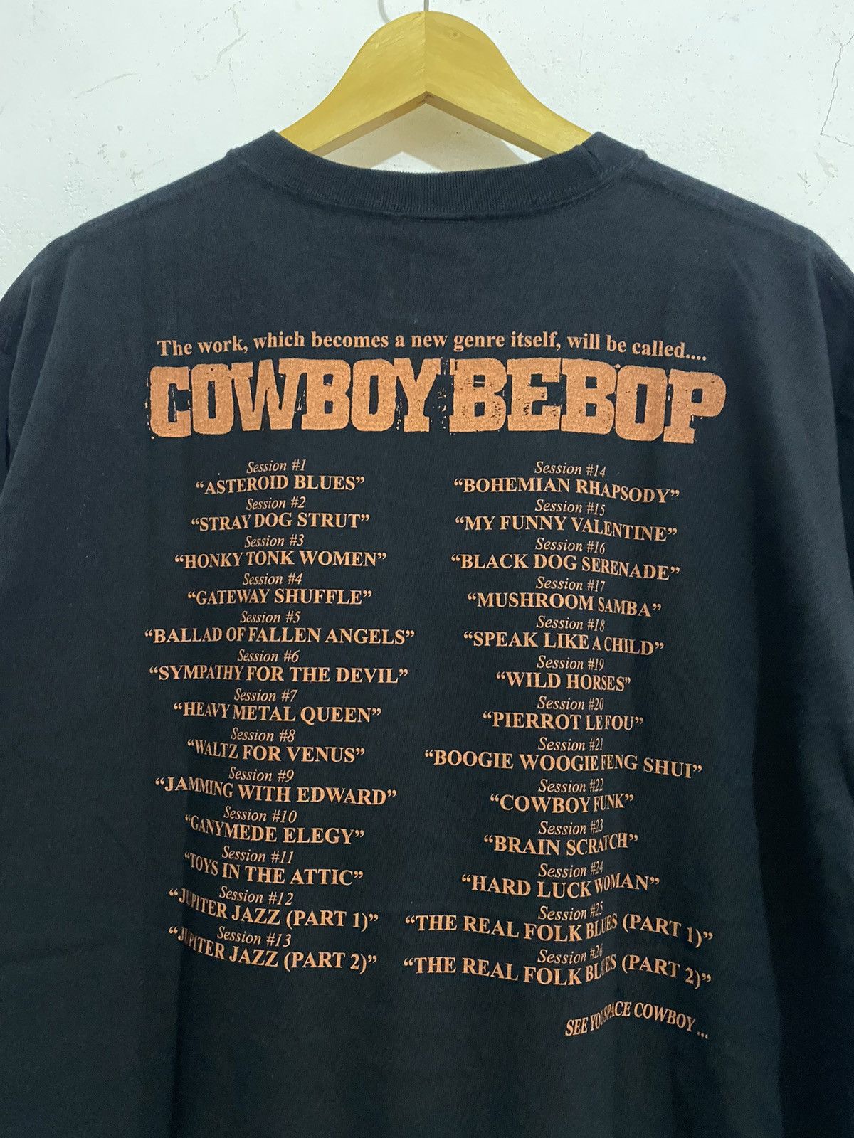 Anime 💸BINDINGOFFER💸Vintage Cowboy Bebop Cospa Shirt Size US XL / EU 56 / 4 - 4 Thumbnail