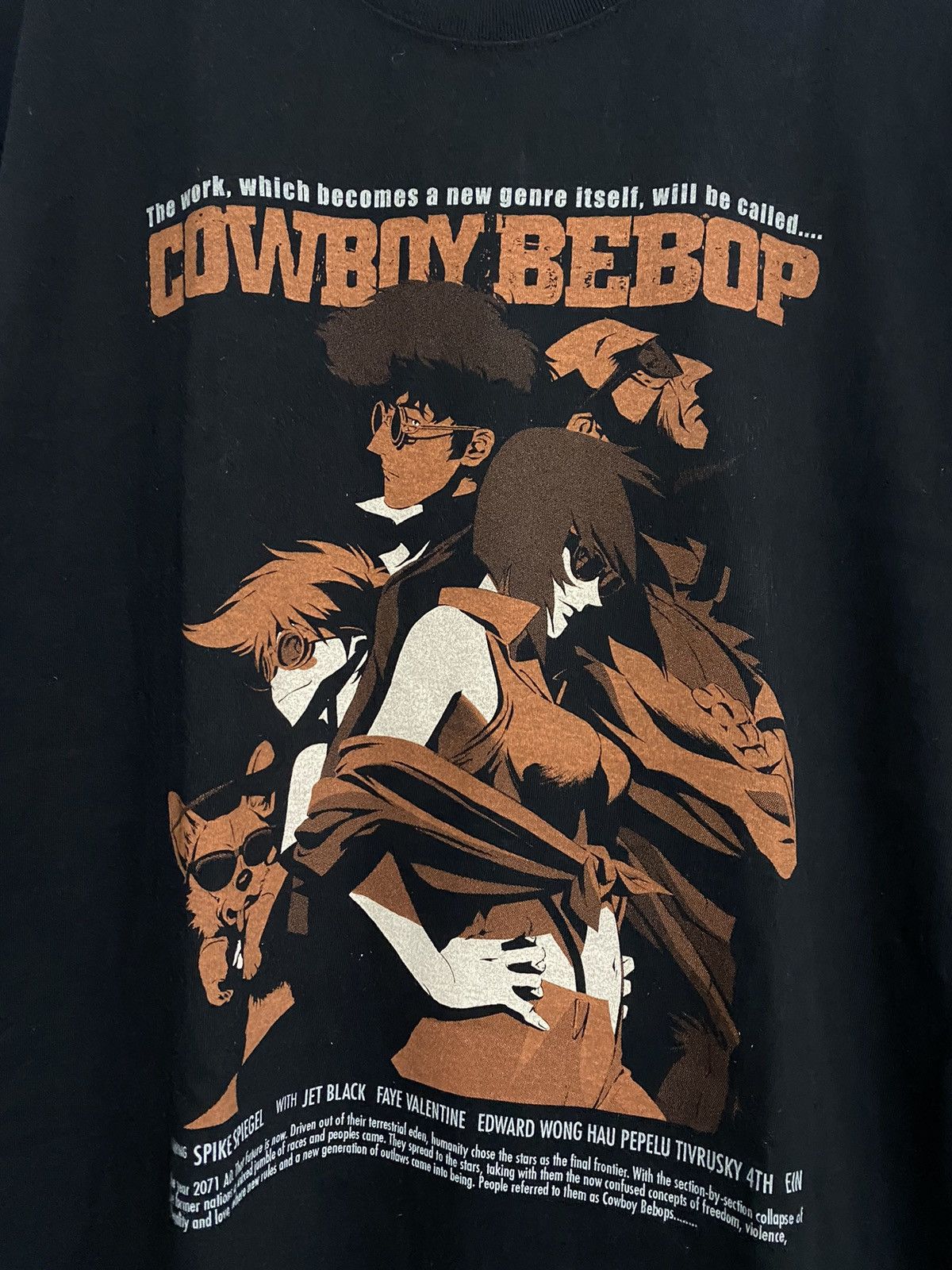 Anime 💸BINDINGOFFER💸Vintage Cowboy Bebop Cospa Shirt Size US XL / EU 56 / 4 - 2 Thumbnail