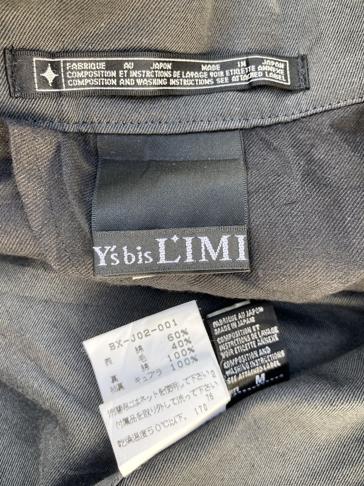 Yohji Yamamoto Yohji Yamamoto Y’s Bis Limi Jacket Size US M / EU 48-50 / 2 - 5 Thumbnail