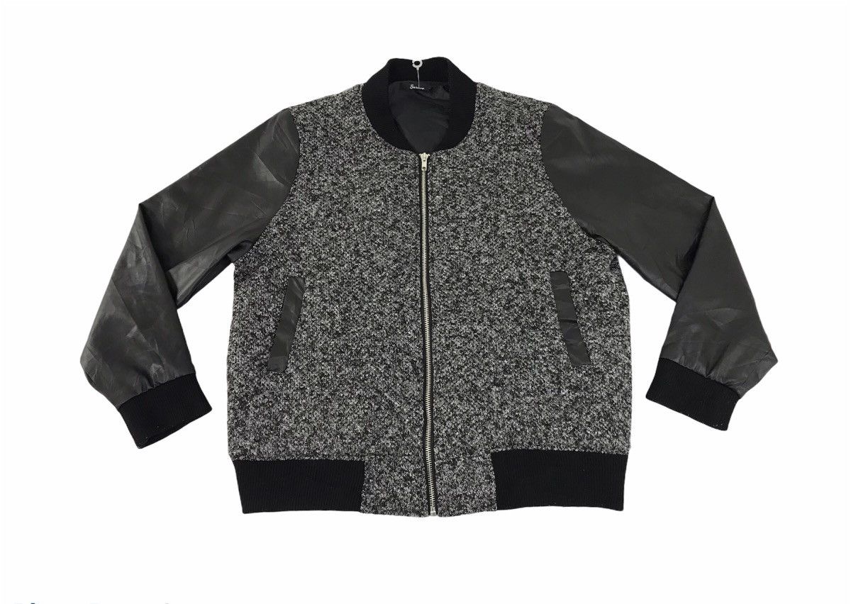 Japanese Brand Vintage Suneve Bomber Zipper Jacket Style Size US L / EU 52-54 / 3 - 1 Thumbnail
