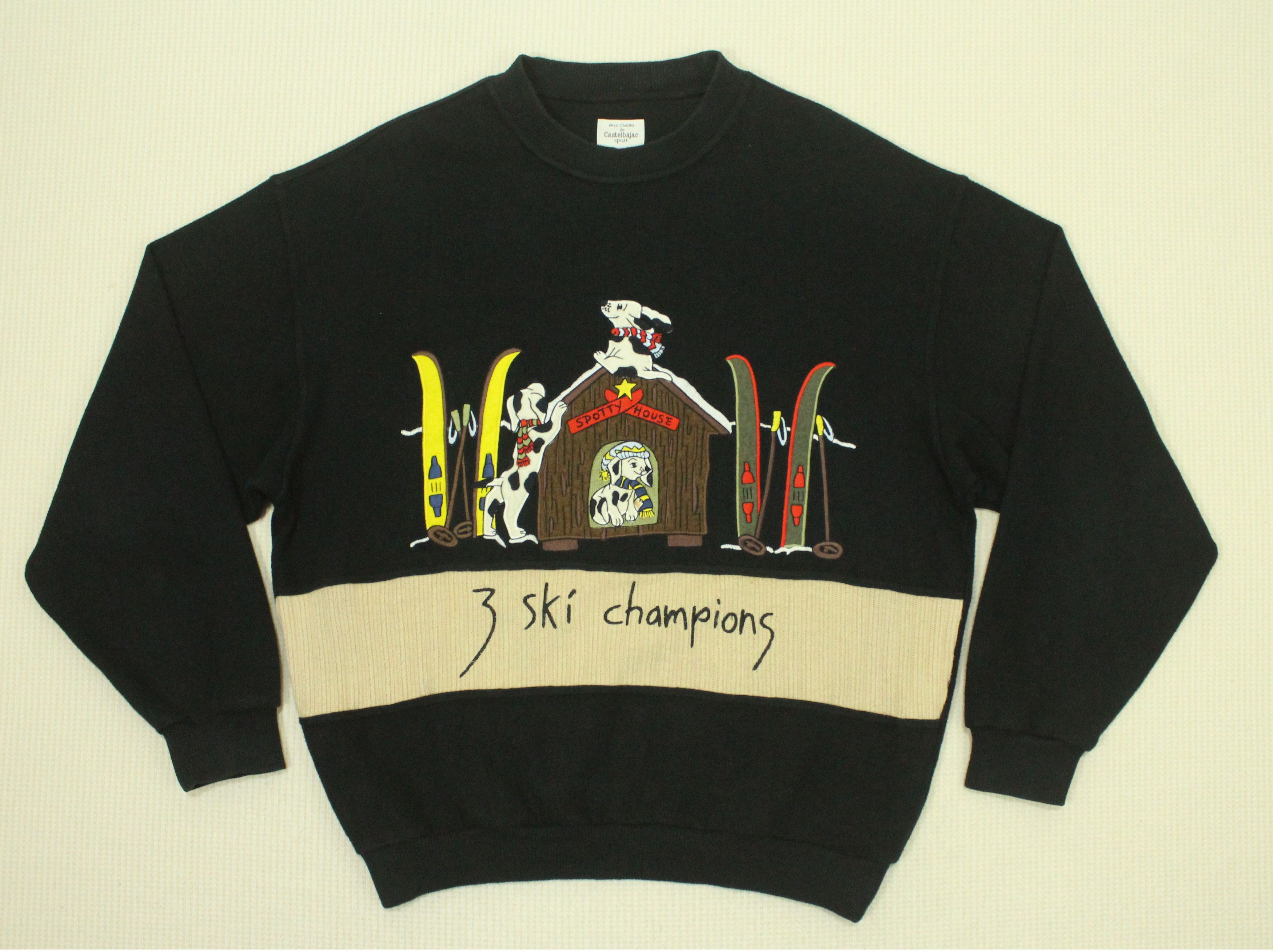 Cartoon Network × Japanese Brand × Jean Charles De Castelbajac Jean Charles De Castelbajac Sweatshirt Embroidered Logo Size US L / EU 52-54 / 3 - 4 Thumbnail