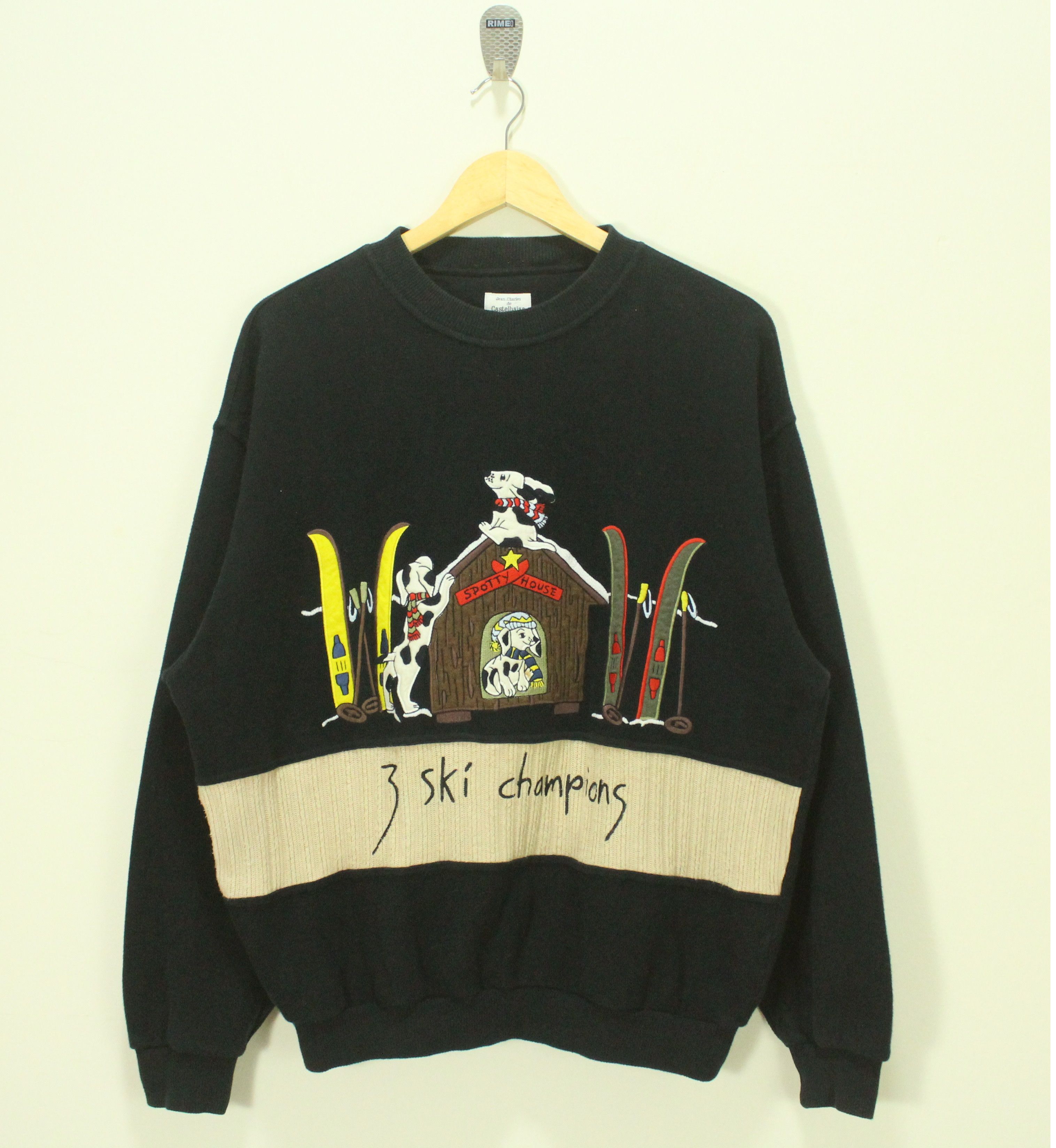 Jean Charles De Castelbajac Sweatshirt Embroidered Logo