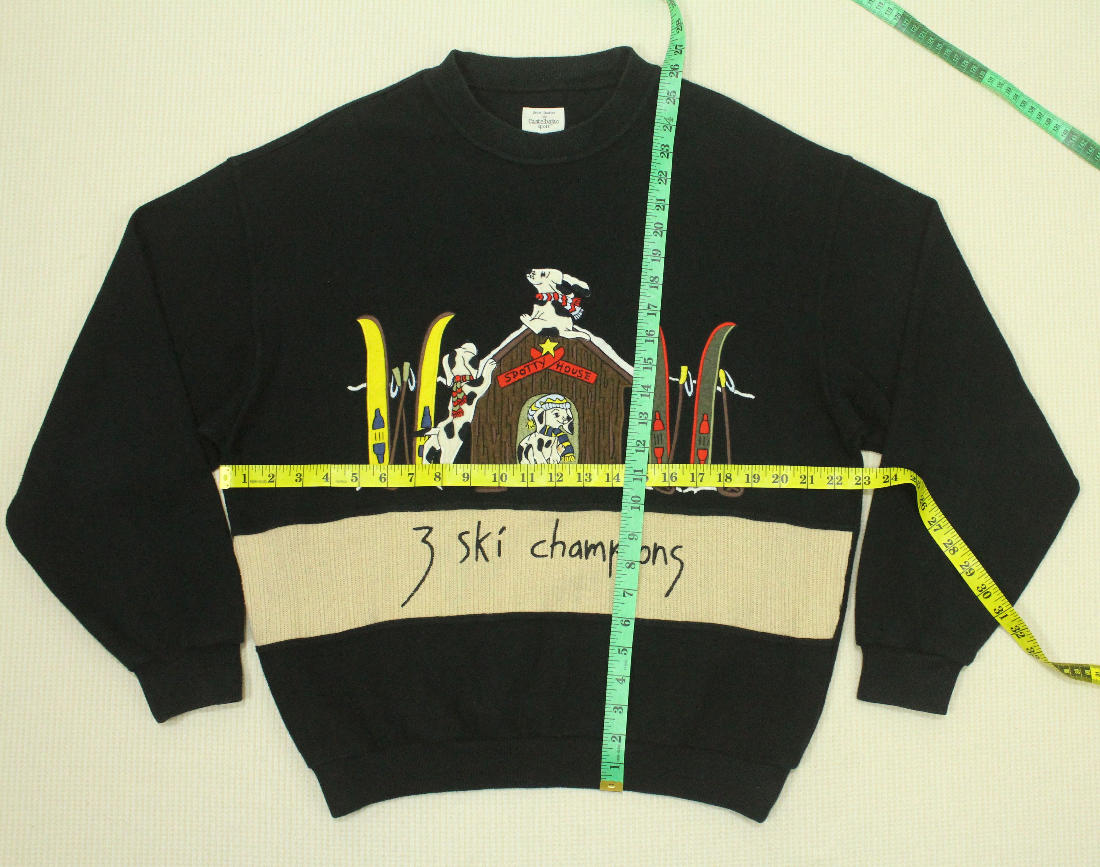 Cartoon Network × Japanese Brand × Jean Charles De Castelbajac Jean Charles De Castelbajac Sweatshirt Embroidered Logo Size US L / EU 52-54 / 3 - 12 Thumbnail