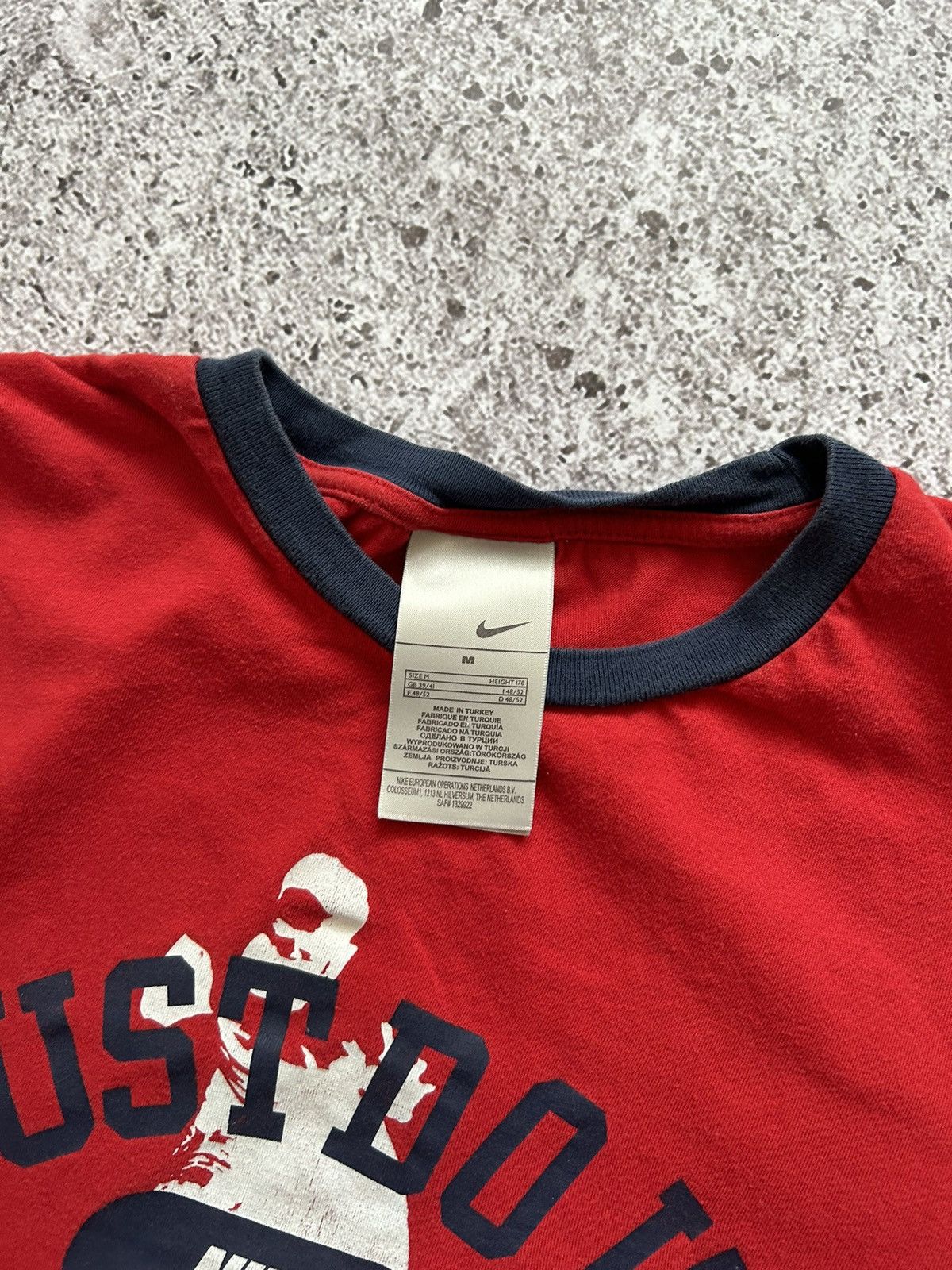 Nike × Vintage Vintage Nike “Just Do It” Center Swoosh Logo T-Shirt 2000’s Size US M / EU 48-50 / 2 - 8 Thumbnail