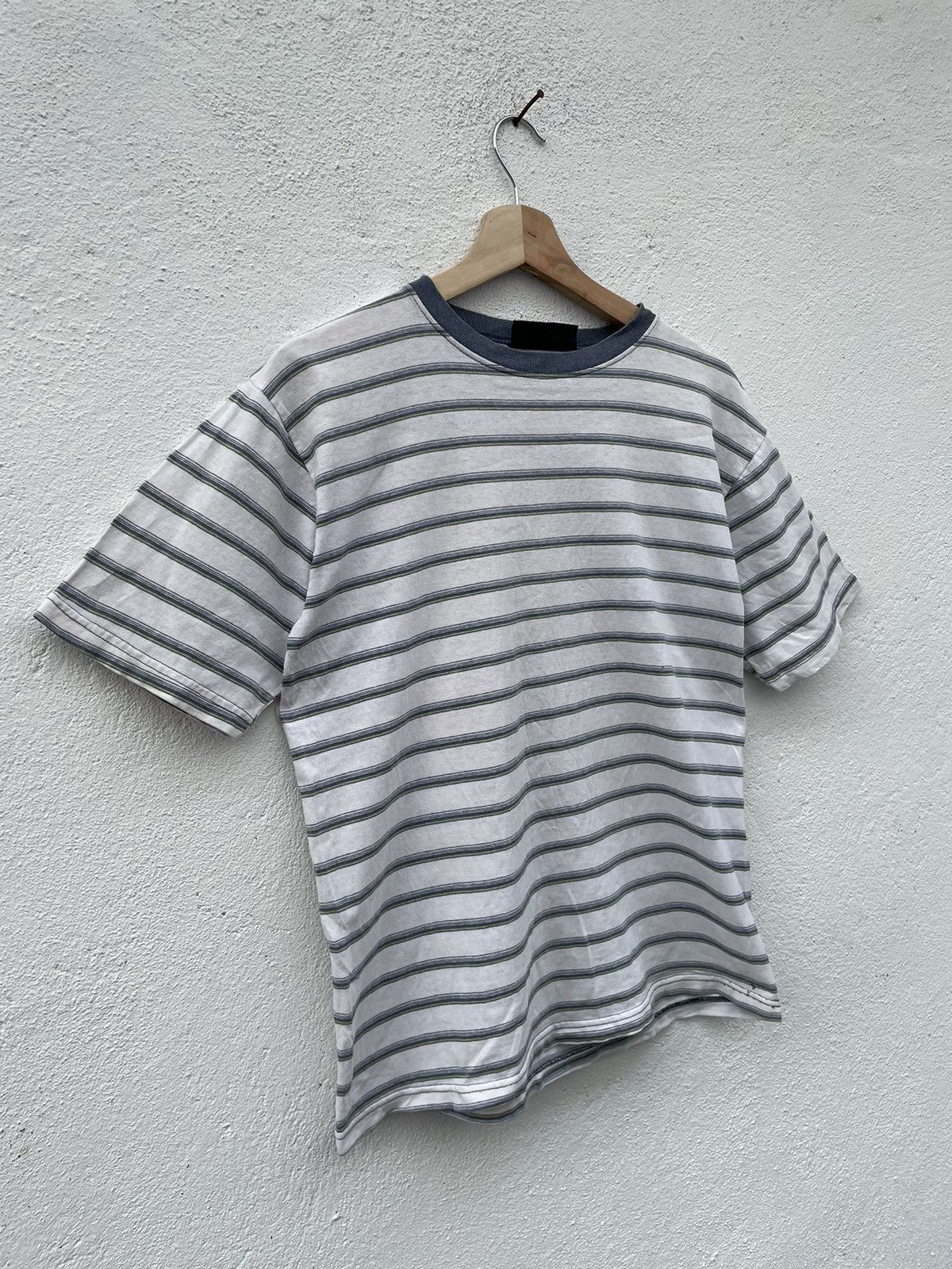 Bugle Boy Vintage Bugle Boy Striped T shirt Skate Skateboard Size US S / EU 44-46 / 1 - 4 Thumbnail