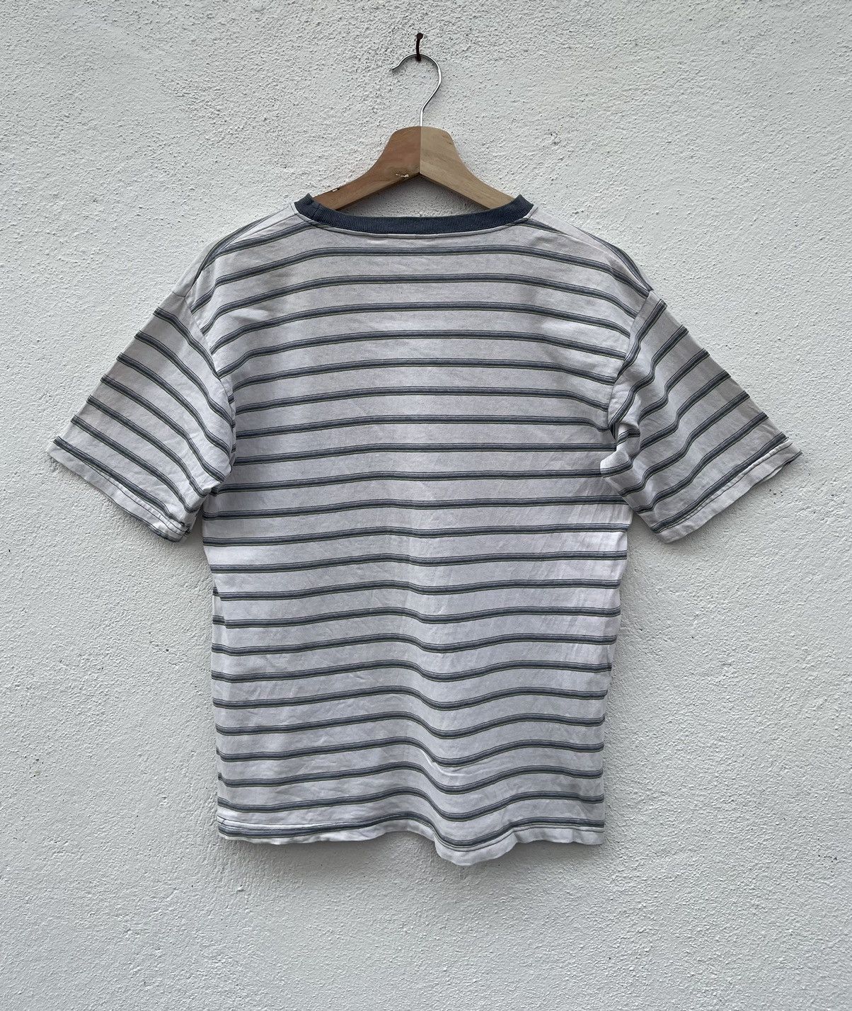 Bugle Boy Vintage Bugle Boy Striped T shirt Skate Skateboard Size US S / EU 44-46 / 1 - 2 Thumbnail