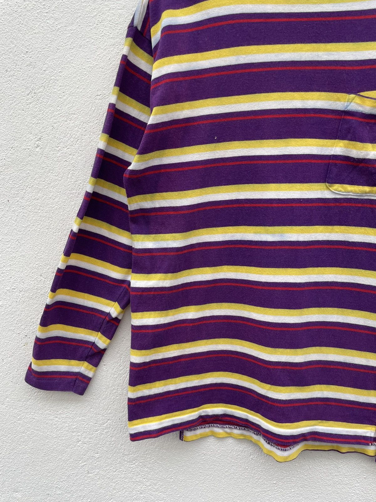 Pas De Faux Vintage Pas De Duex striped tshirt Size US M / EU 48-50 / 2 - 5 Thumbnail