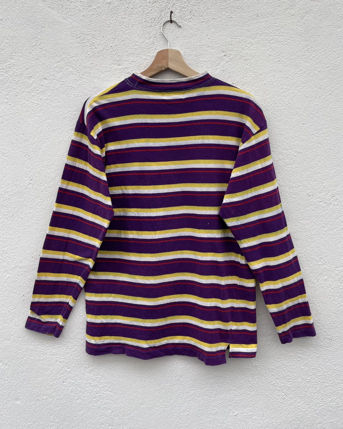 Pas De Faux Vintage Pas De Duex striped tshirt Size US M / EU 48-50 / 2 - 2 Thumbnail