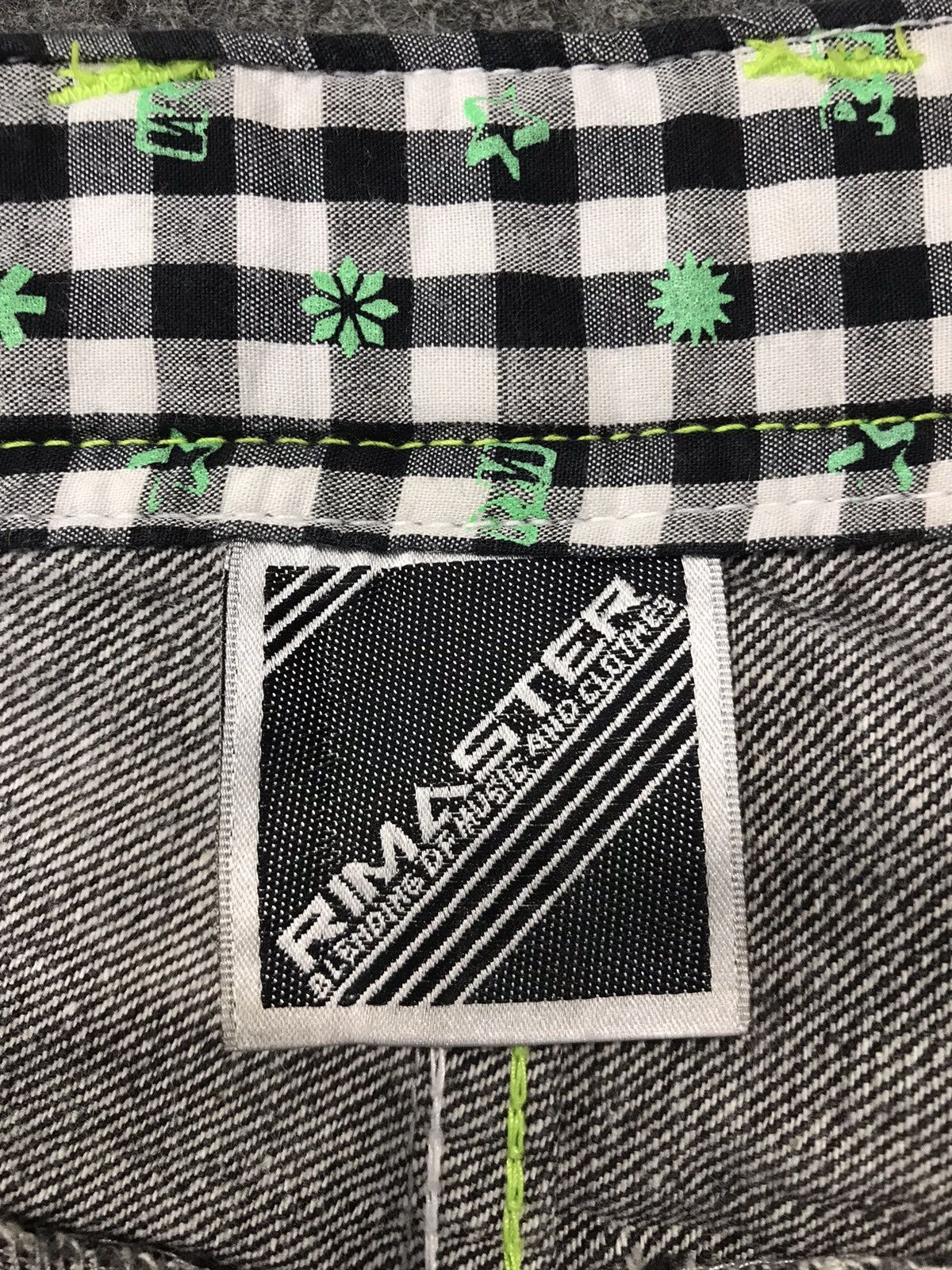 Japanese Brand Vtg Rimaster Jeans Art Painting Pocket Design Size US 32 / EU 48 - 13 Thumbnail