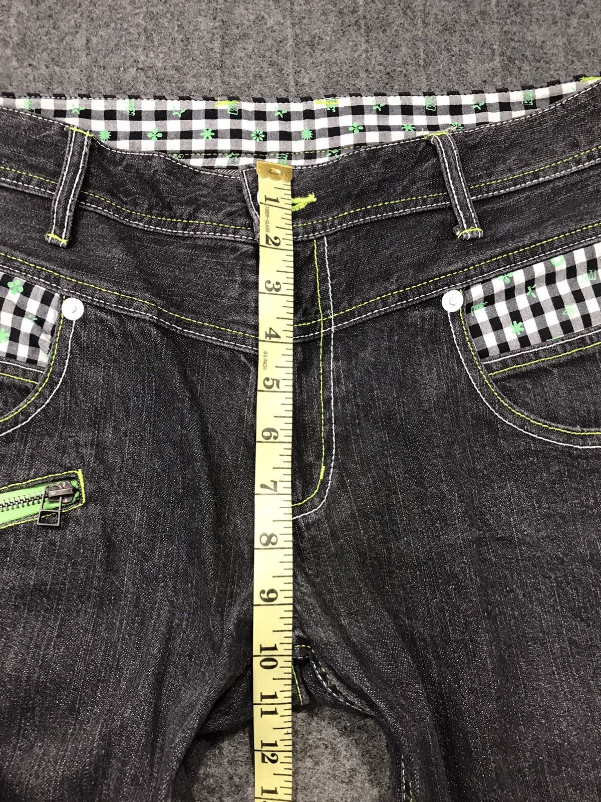 Japanese Brand Vtg Rimaster Jeans Art Painting Pocket Design Size US 32 / EU 48 - 16 Thumbnail