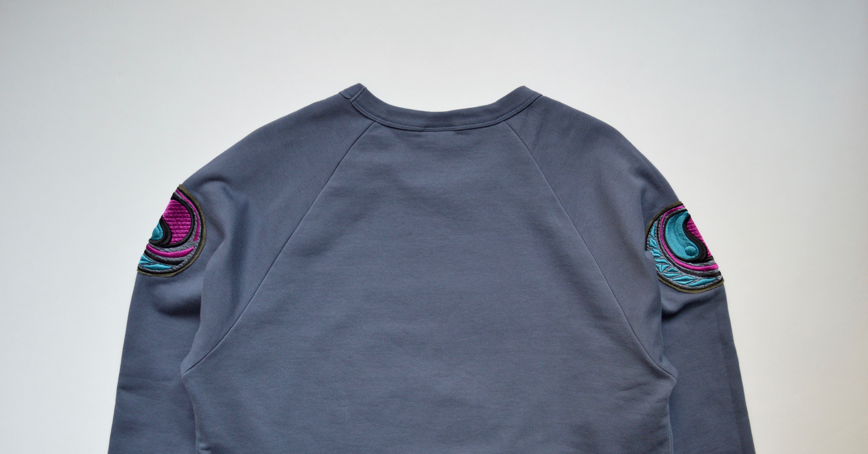 Dries Van Noten A/W 16 Psychedelic Yin Yang Patch Sweatshirt Size US M / EU 48-50 / 2 - 7 Thumbnail