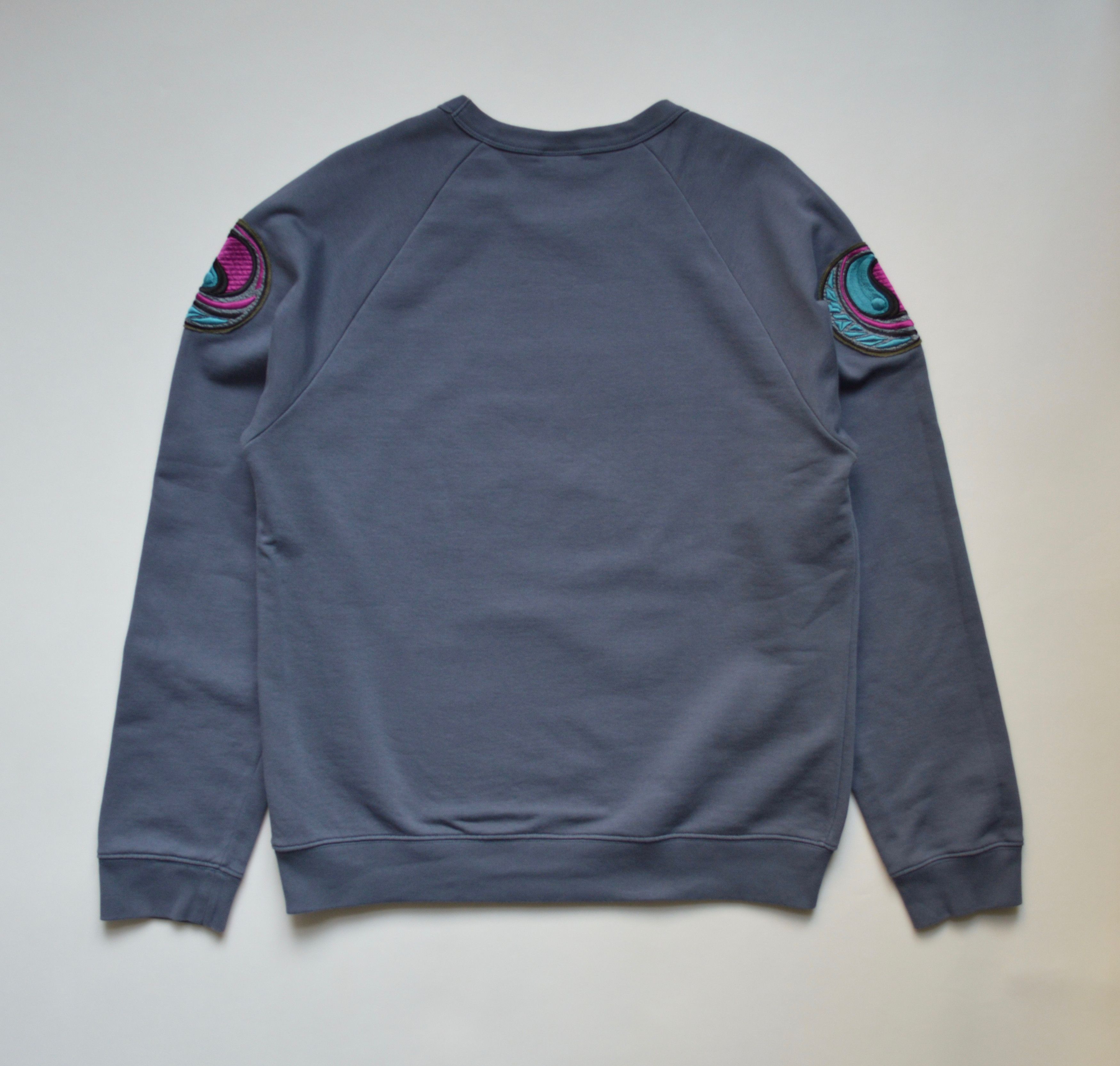 Dries Van Noten A/W 16 Psychedelic Yin Yang Patch Sweatshirt Size US M / EU 48-50 / 2 - 6 Thumbnail