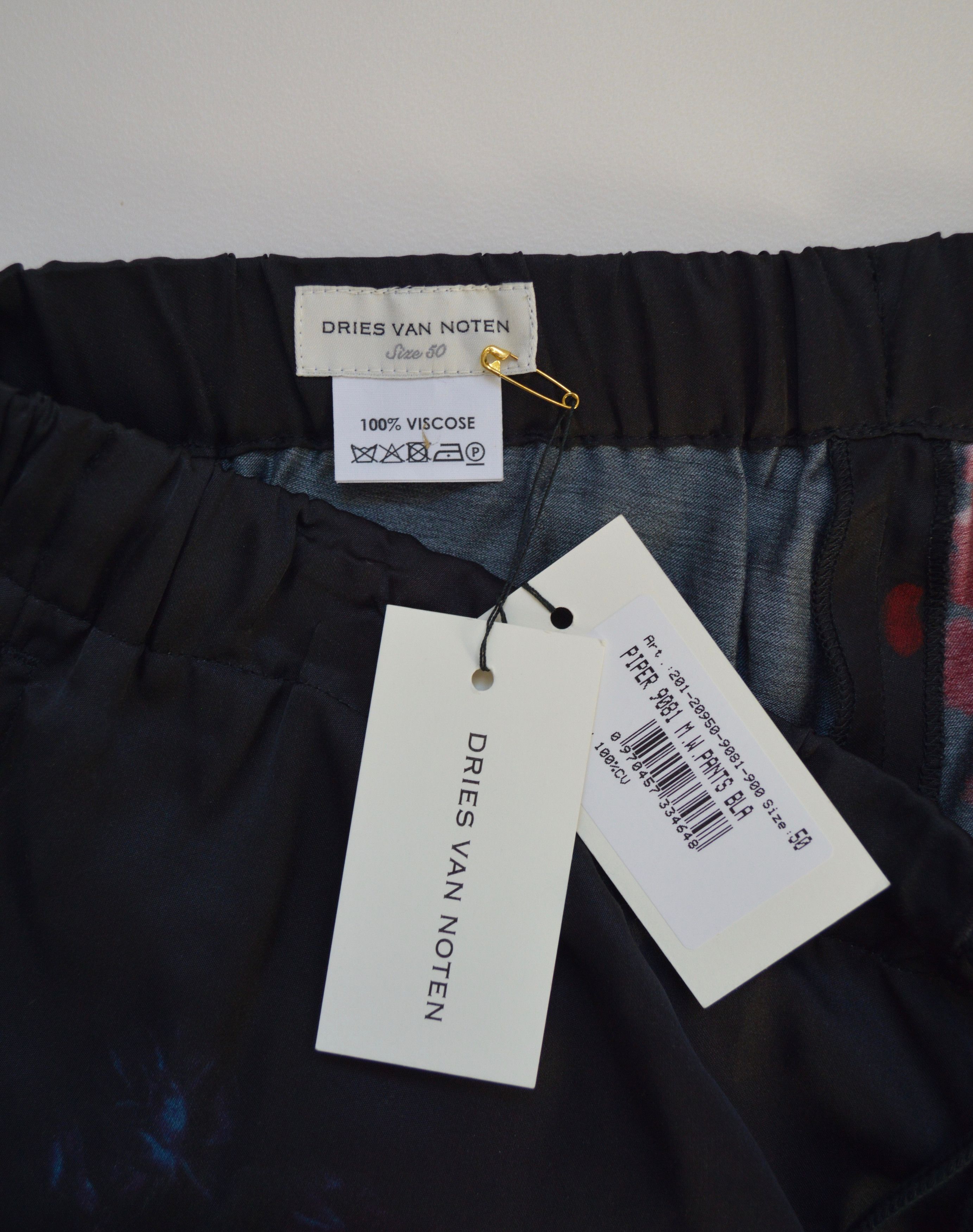 Dries Van Noten S/S 20 Floral Print Satin Shorts Size US 34 / EU 50 - 3 Thumbnail