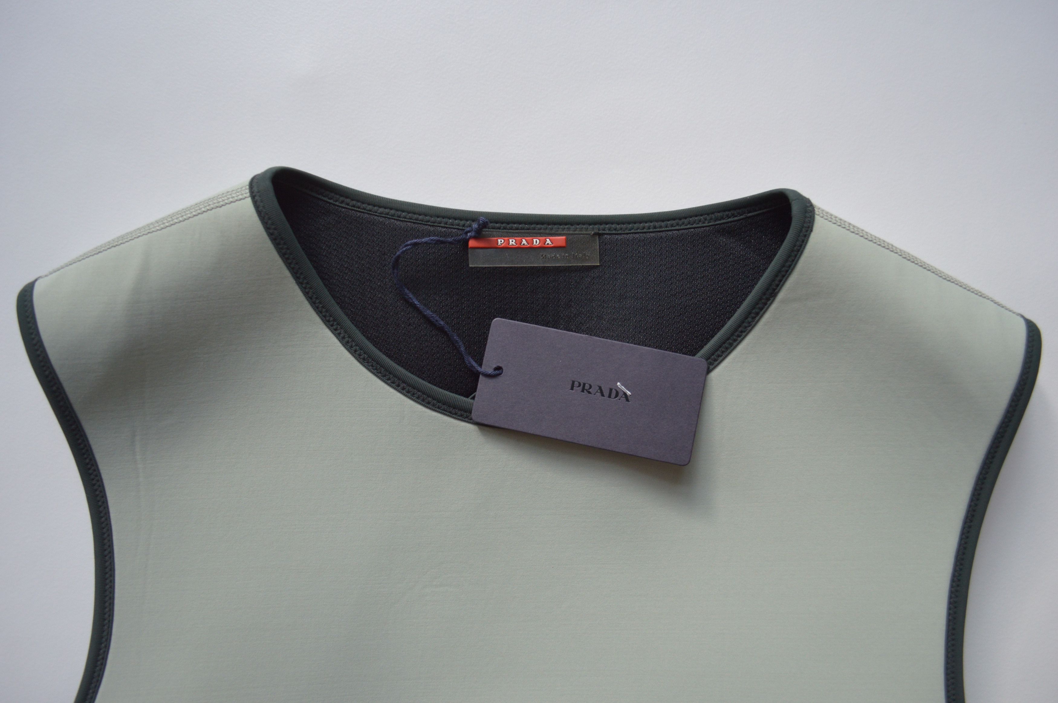 Prada S/S 2000 Sample Neoprene 'Bulletproof' Vest Size US M / EU 48-50 / 2 - 3 Thumbnail