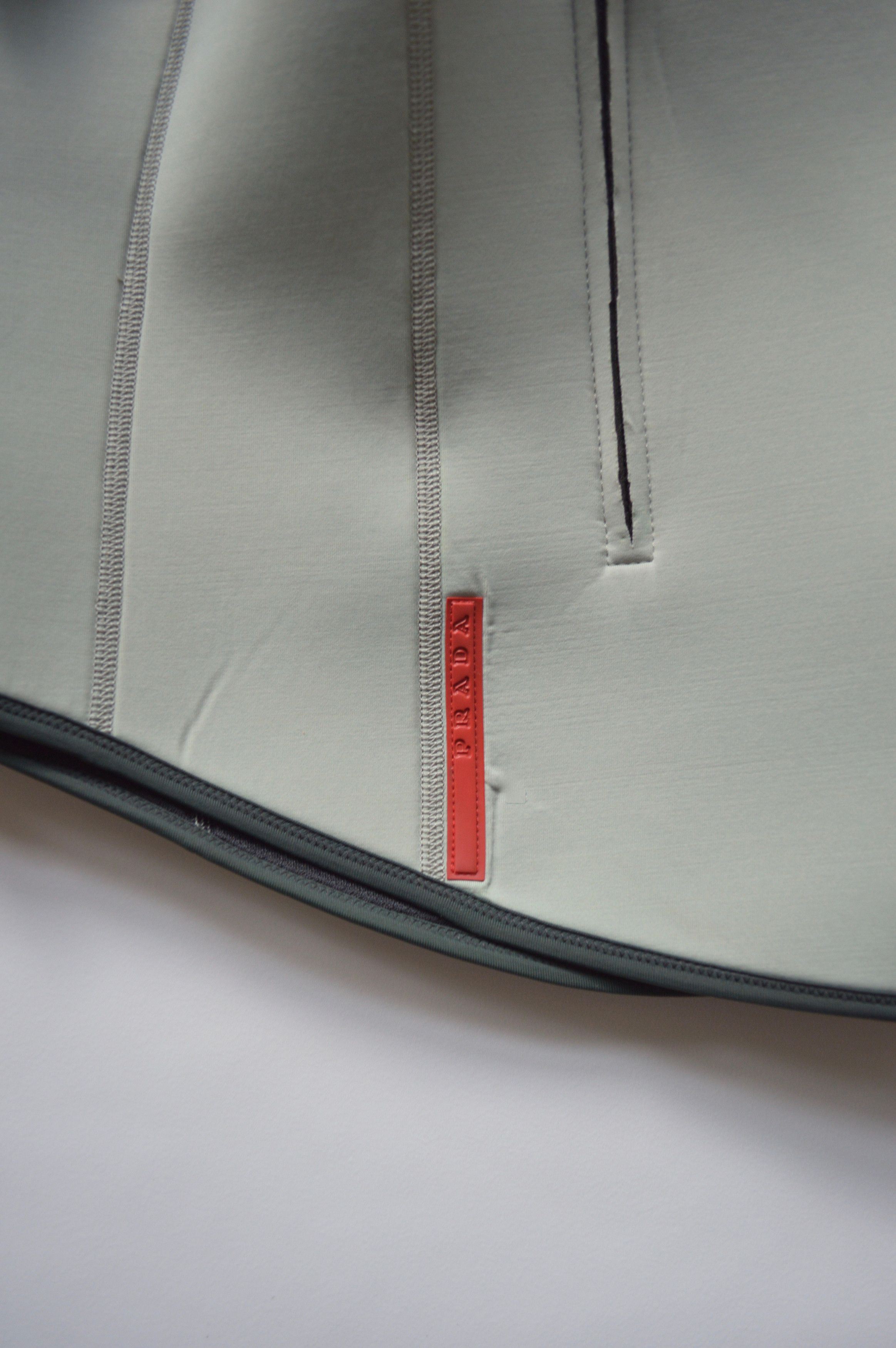 Prada S/S 2000 Sample Neoprene 'Bulletproof' Vest Size US M / EU 48-50 / 2 - 5 Thumbnail