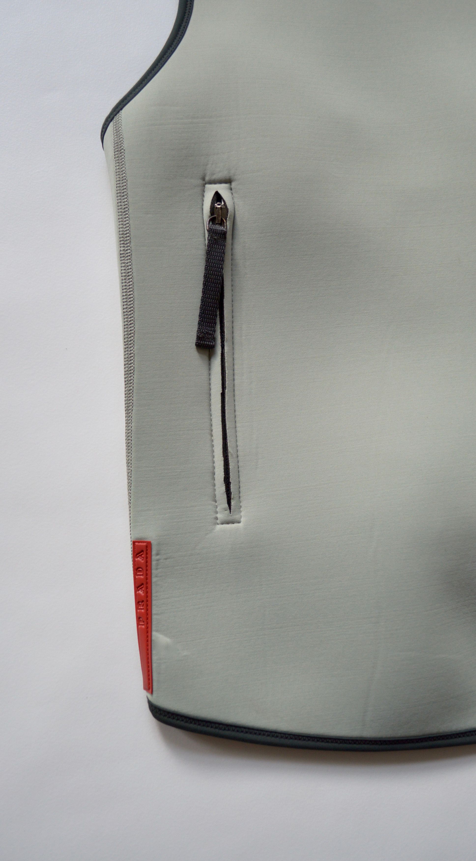 Prada S/S 2000 Sample Neoprene 'Bulletproof' Vest Size US M / EU 48-50 / 2 - 4 Thumbnail