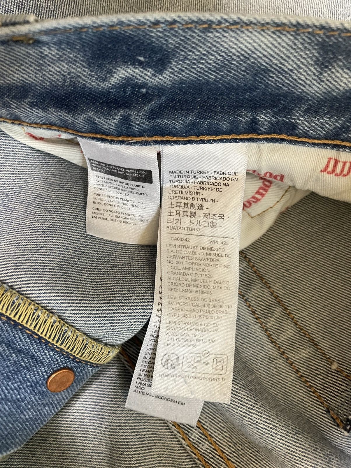 Levi's JJJJound x Levi's 501 93' Jeans | Grailed