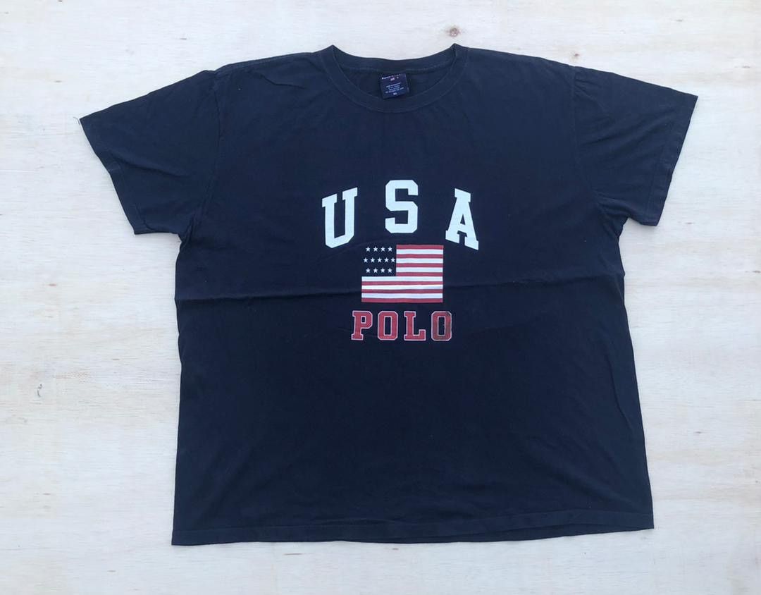 Polo Ralph Lauren × Vintage vintage tee Polo Sport Ralph Lauren A24 Size US XL / EU 56 / 4 - 1 Thumbnail