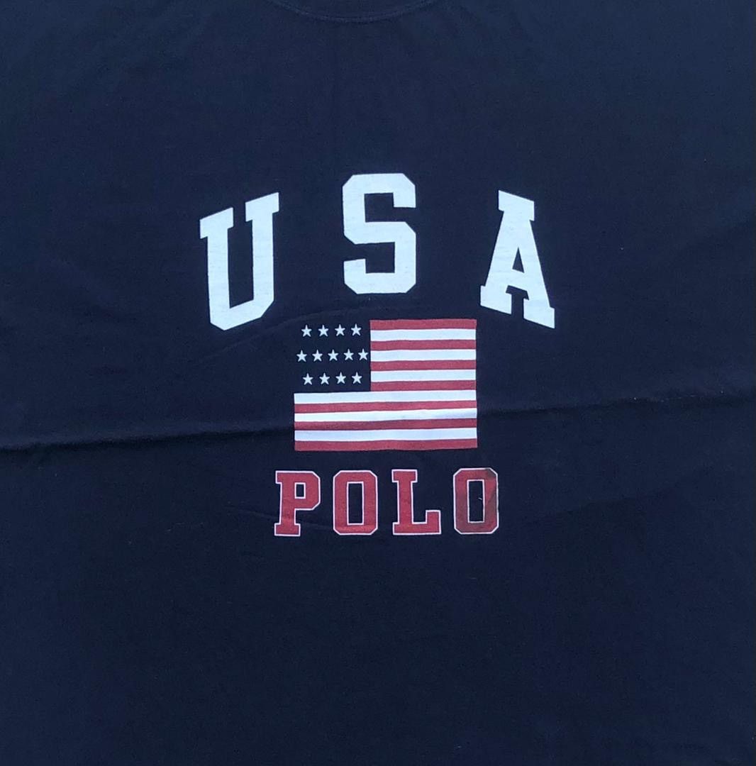 Polo Ralph Lauren × Vintage vintage tee Polo Sport Ralph Lauren A24 Size US XL / EU 56 / 4 - 2 Thumbnail