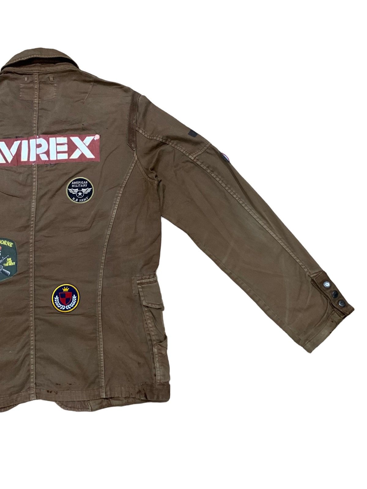 Avirex Vintage Avirex Military Big Logo Style Moto Racing Jacket Size US L / EU 52-54 / 3 - 12 Thumbnail