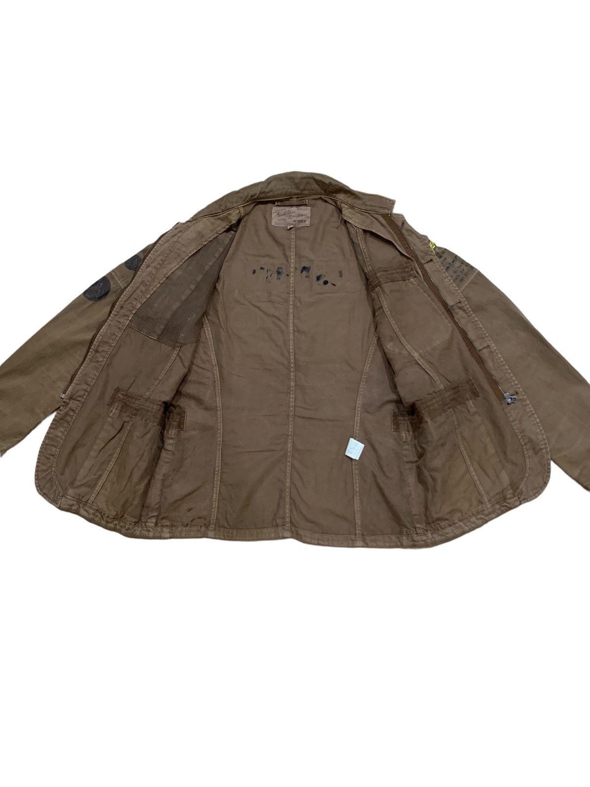 Avirex Vintage Avirex Military Big Logo Style Moto Racing Jacket Size US L / EU 52-54 / 3 - 14 Thumbnail