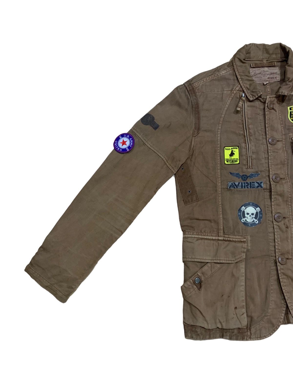 Avirex Vintage Avirex Military Big Logo Style Moto Racing Jacket Size US L / EU 52-54 / 3 - 4 Thumbnail