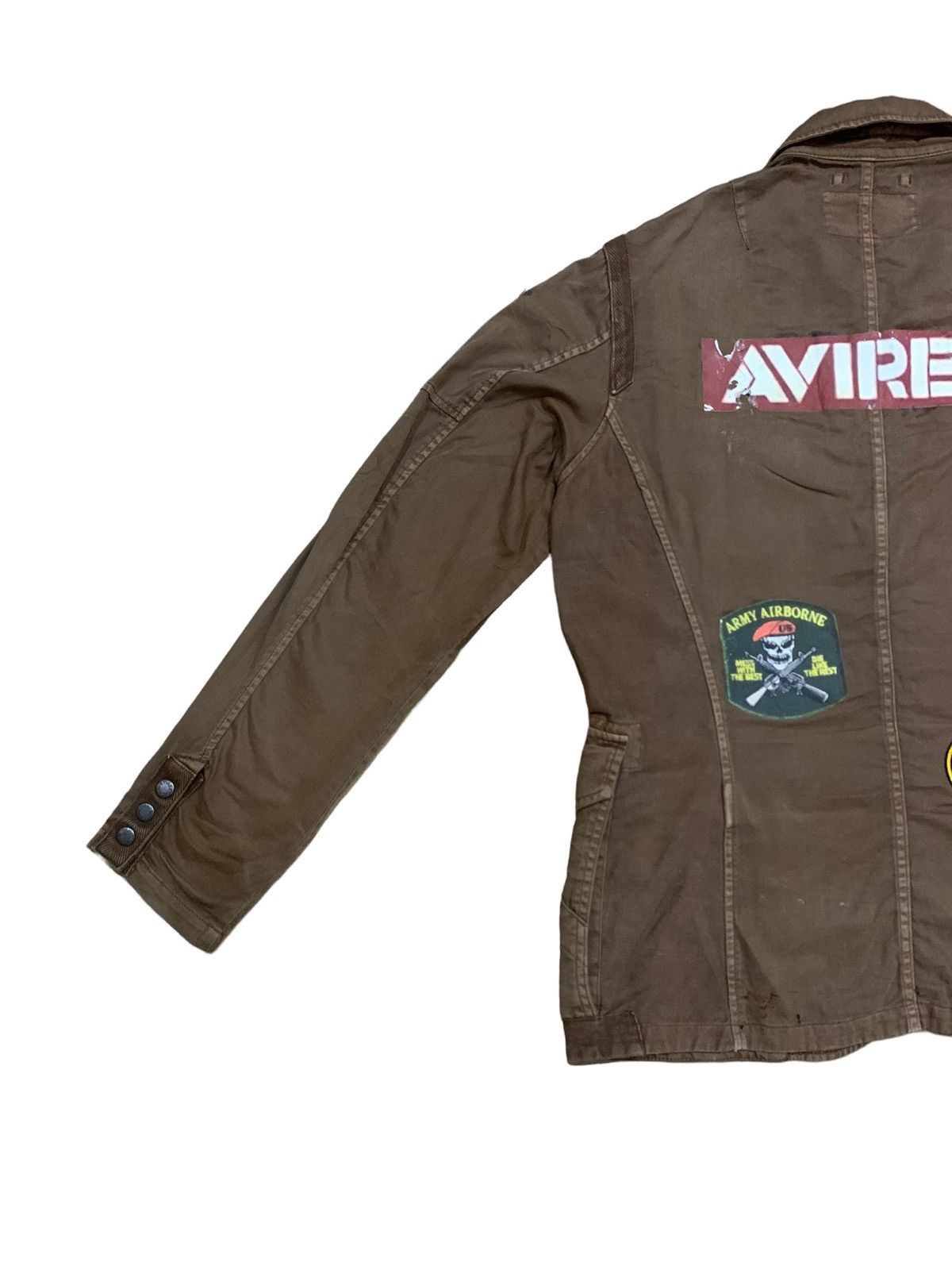Avirex Vintage Avirex Military Big Logo Style Moto Racing Jacket Size US L / EU 52-54 / 3 - 11 Thumbnail