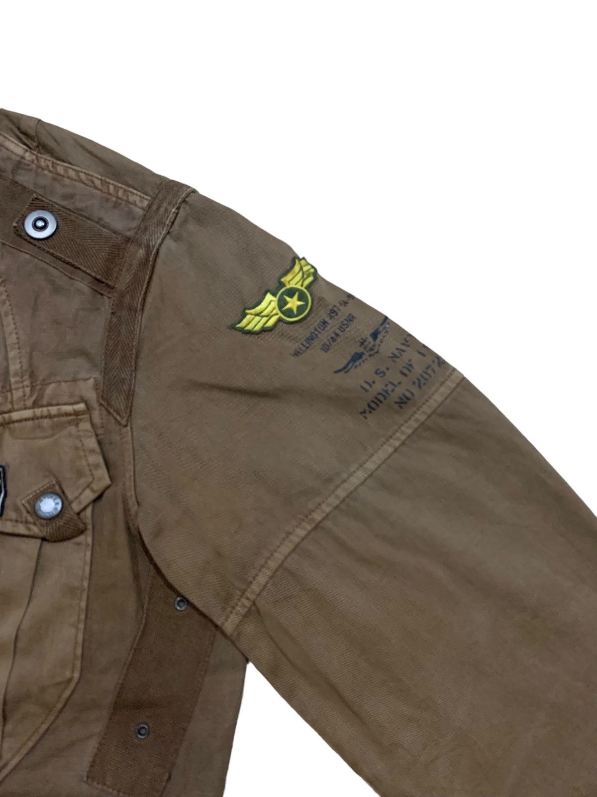 Avirex Vintage Avirex Military Big Logo Style Moto Racing Jacket Size US L / EU 52-54 / 3 - 8 Thumbnail