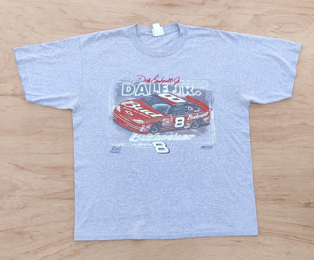 image of Tee Nascar ( A 11 ) in Grey, Men's (Size XL)