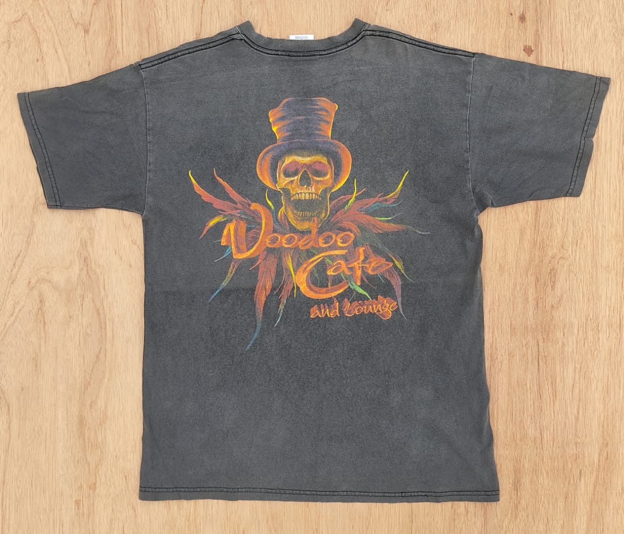 Vintage vintage Voodoo cafe and lounge tee C16 Size US L / EU 52-54 / 3 - 1 Thumbnail
