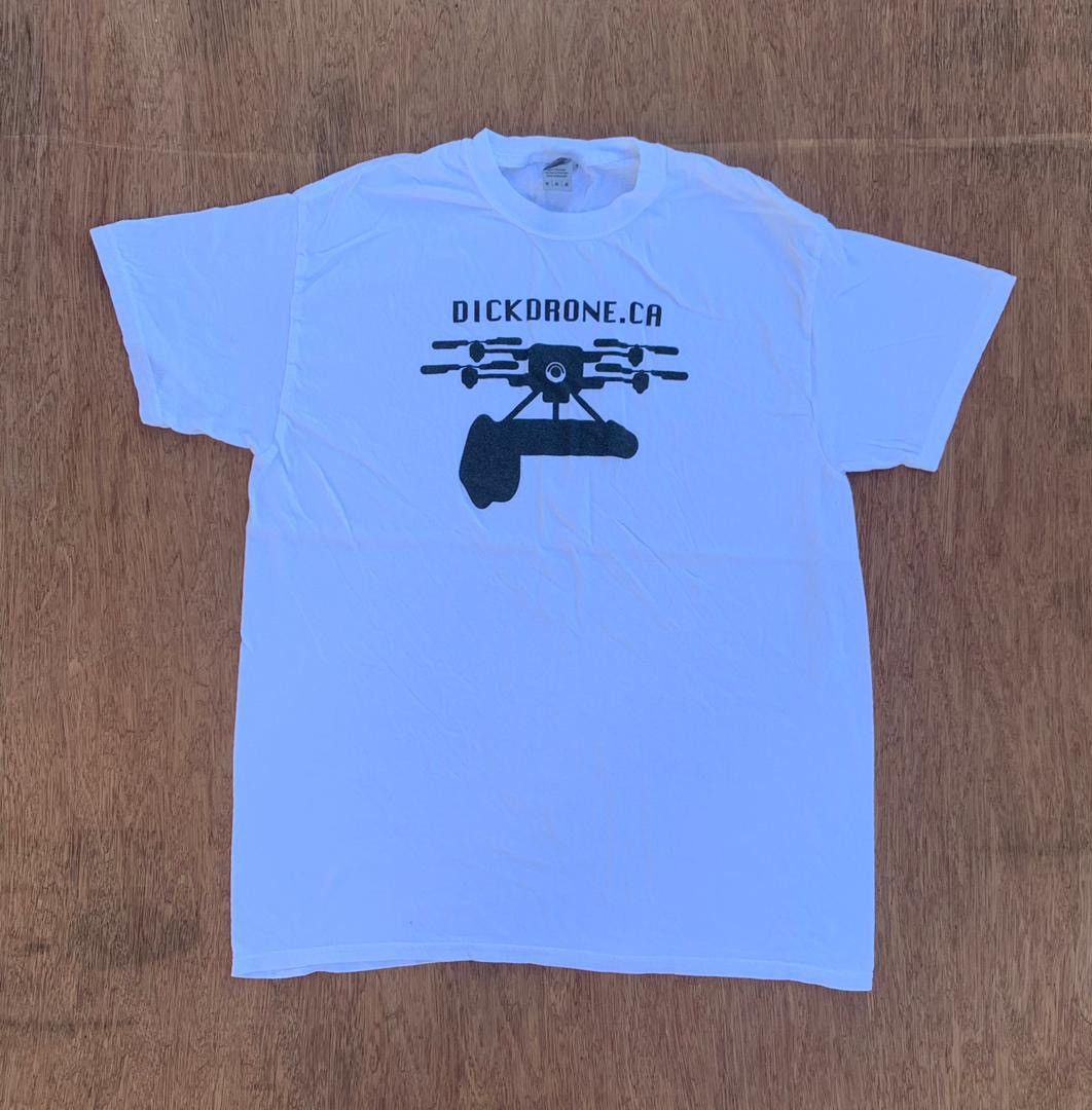 Gildan × Vintage vintage tee D - 7 dickdrone parody Size US M / EU 48-50 / 2 - 1 Thumbnail