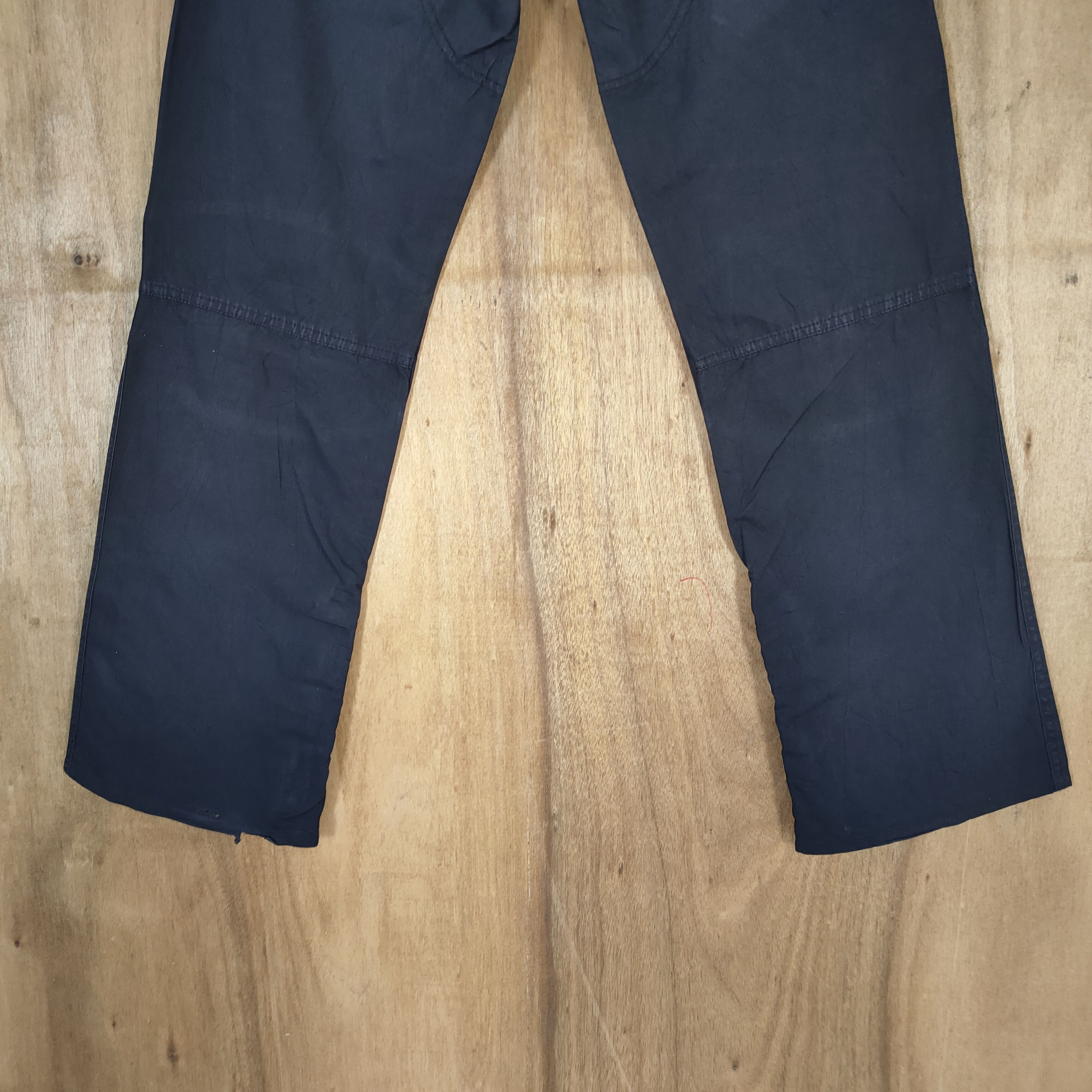 Japanese Brand VINTAGE YES OR NO BACK POCKET FLARE CARGO PANTS Size US 30 / EU 46 - 14 Thumbnail