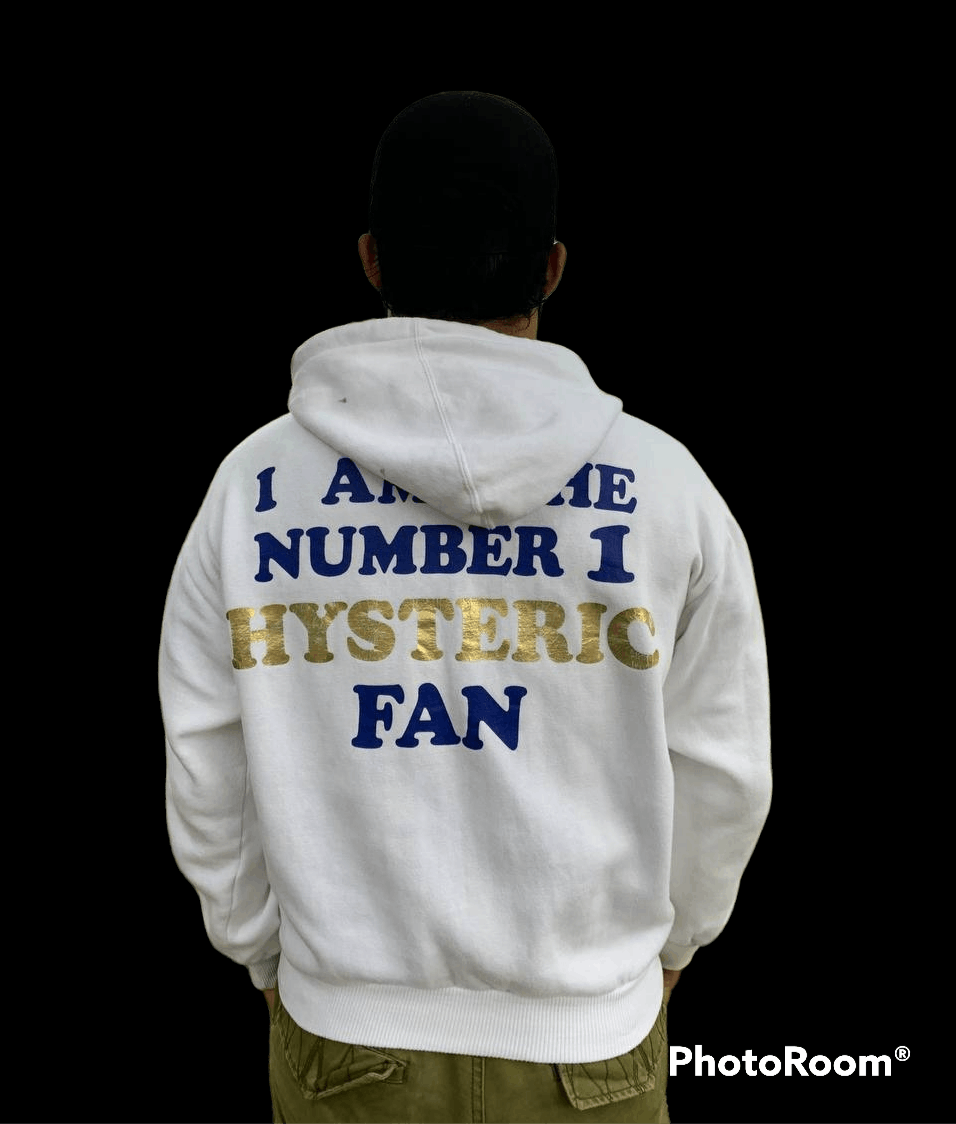 Hysteric Glamour I AM THE NUMBER 1 HYSTERIC FAN HOODIE Size US S / EU 44-46 / 1 - 4 Thumbnail