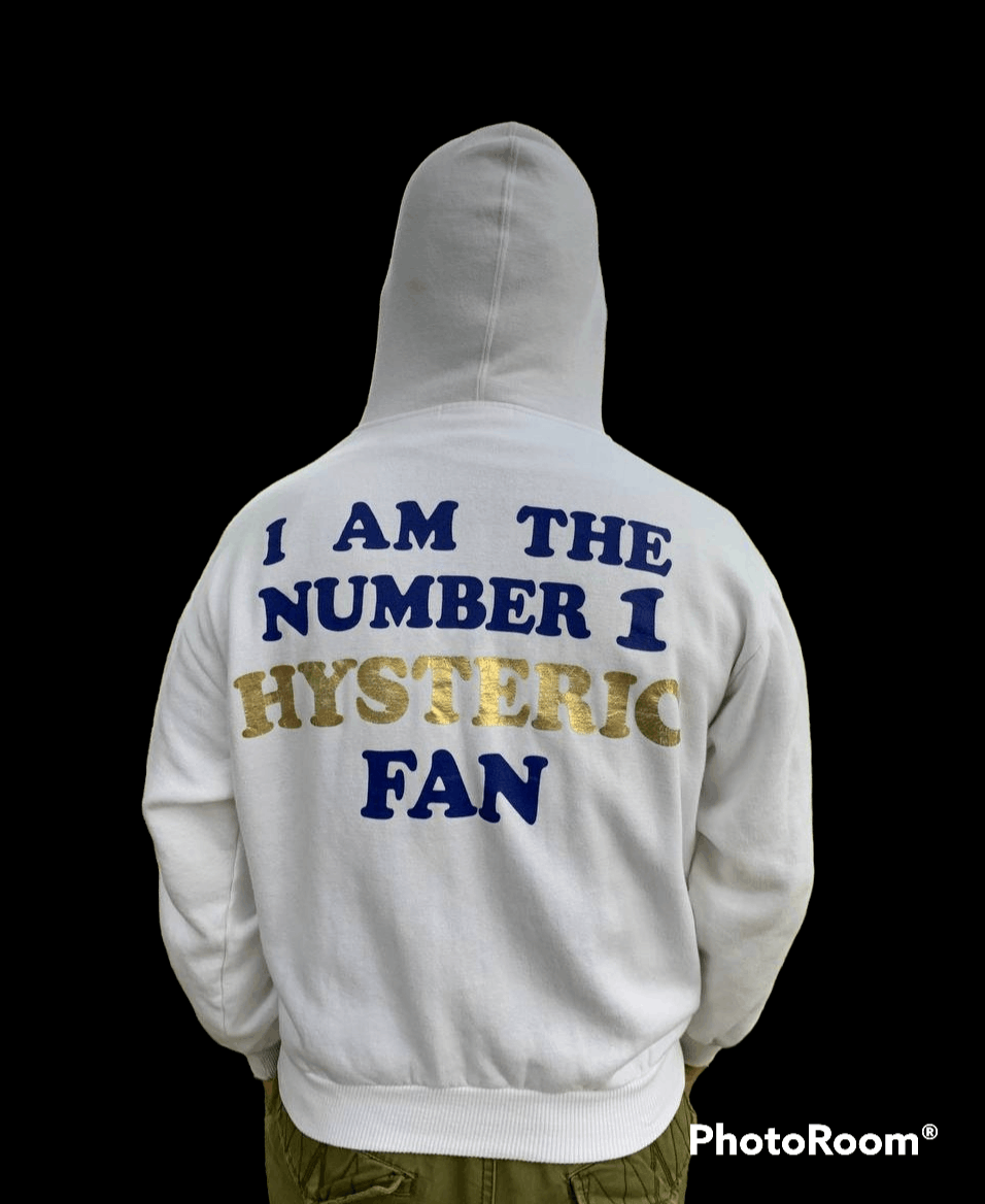 Hysteric Glamour I AM THE NUMBER 1 HYSTERIC FAN HOODIE Size US S / EU 44-46 / 1 - 1 Thumbnail