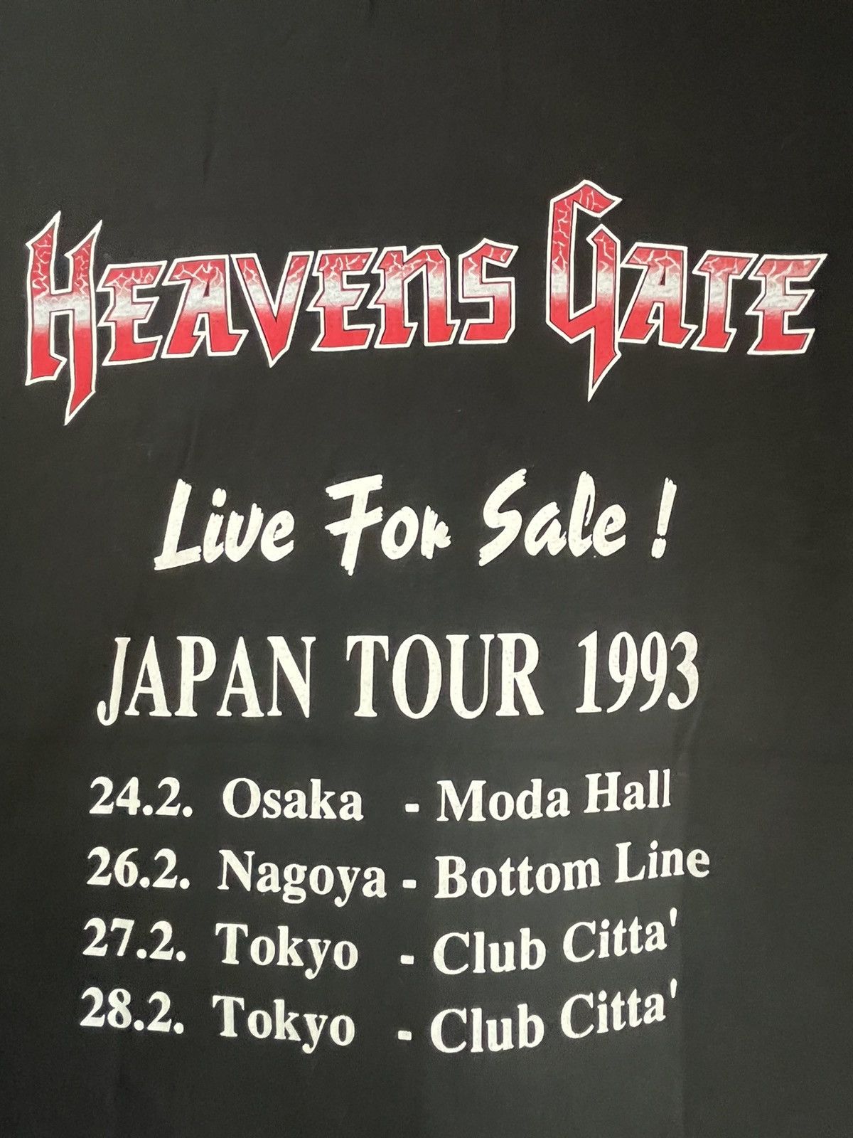 Band Tees × Vintage Heavens gate ft18 Size US L / EU 52-54 / 3 - 5 Thumbnail