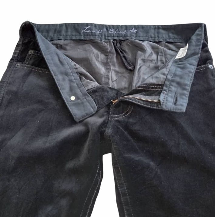 Levi's Vintage Levi's Black Velvet Jeans Size US 32 / EU 48 - 10 Thumbnail