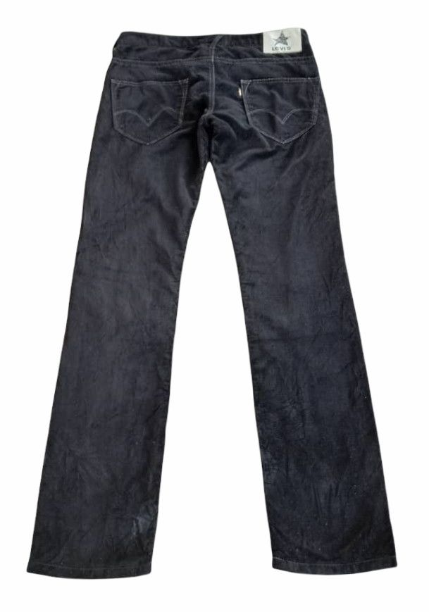 Levi's Vintage Levi's Black Velvet Jeans Size US 32 / EU 48 - 2 Thumbnail
