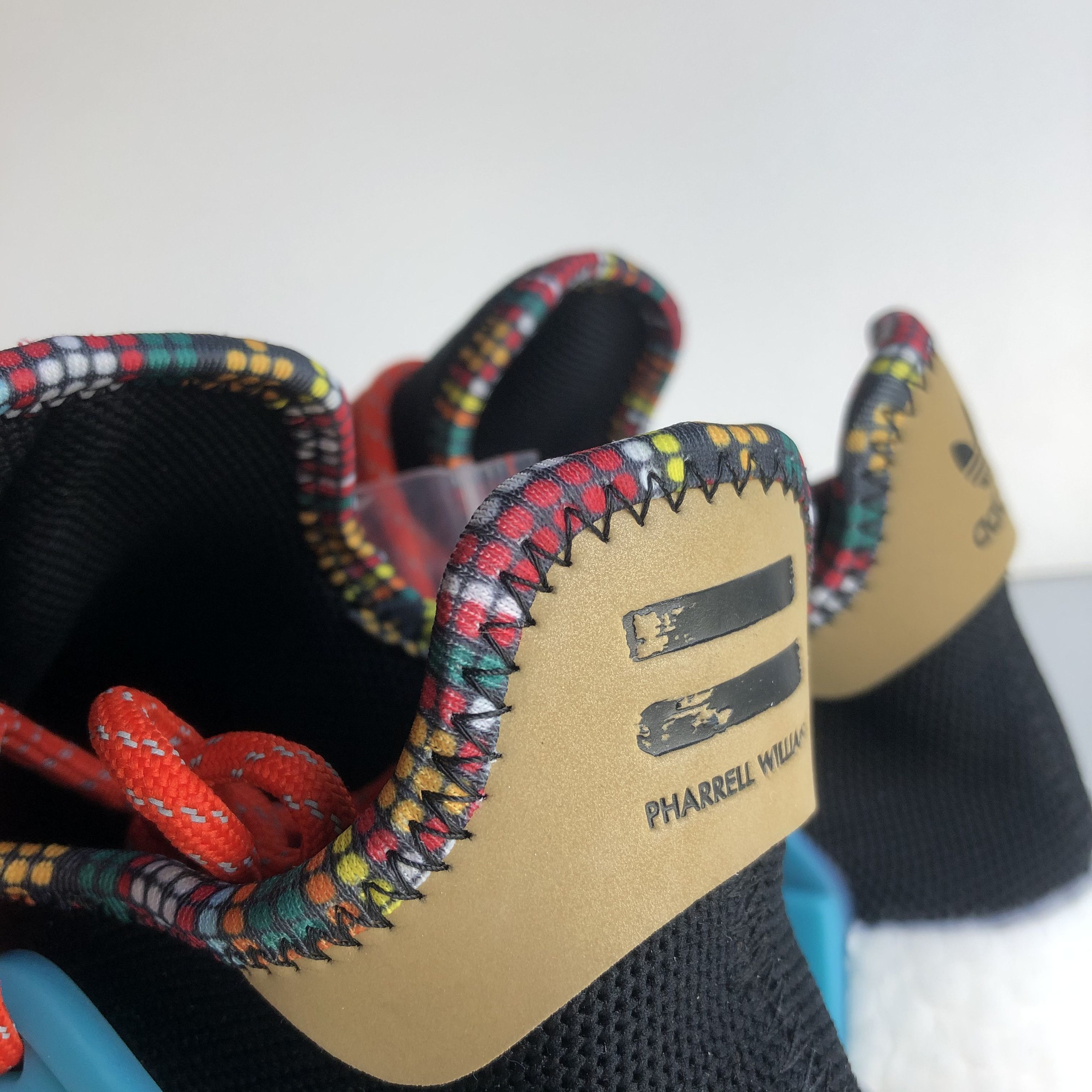 Adidas × Pharrell Adidas NMD Hu Pharrell Inspiration Pack Black Size US 9 / EU 42 - 5 Thumbnail