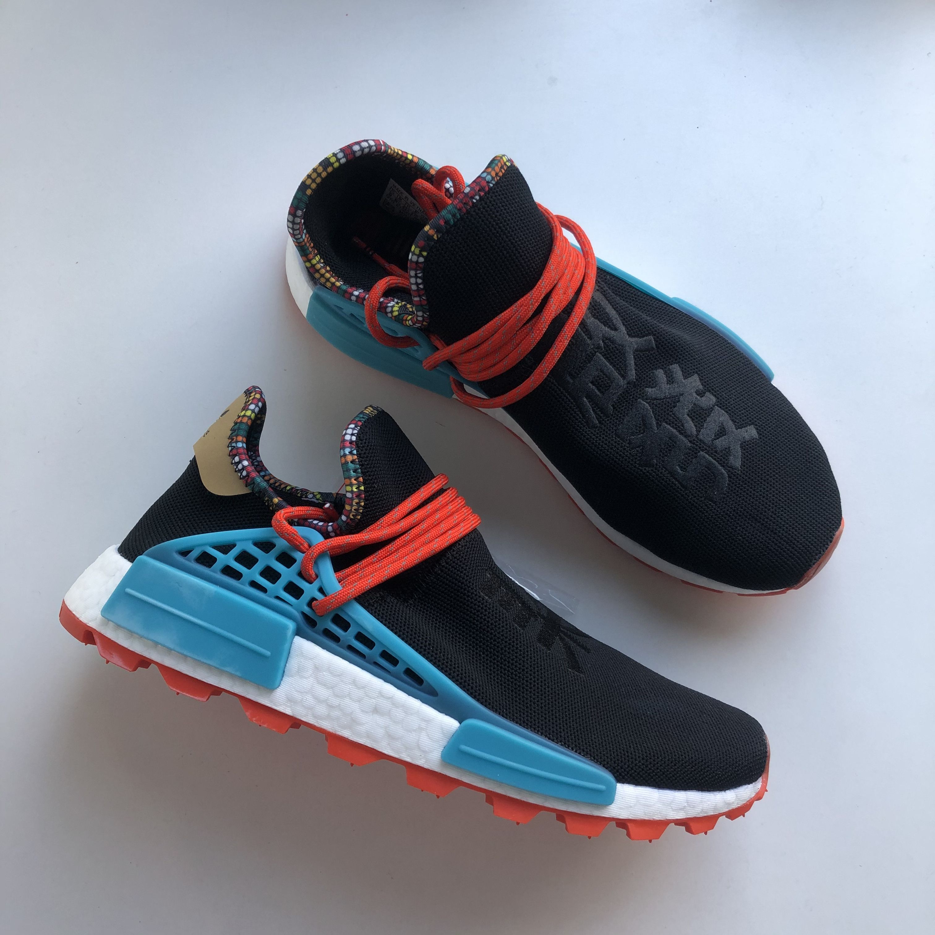 Adidas × Pharrell Adidas NMD Hu Pharrell Inspiration Pack Black Size US 9 / EU 42 - 1 Thumbnail
