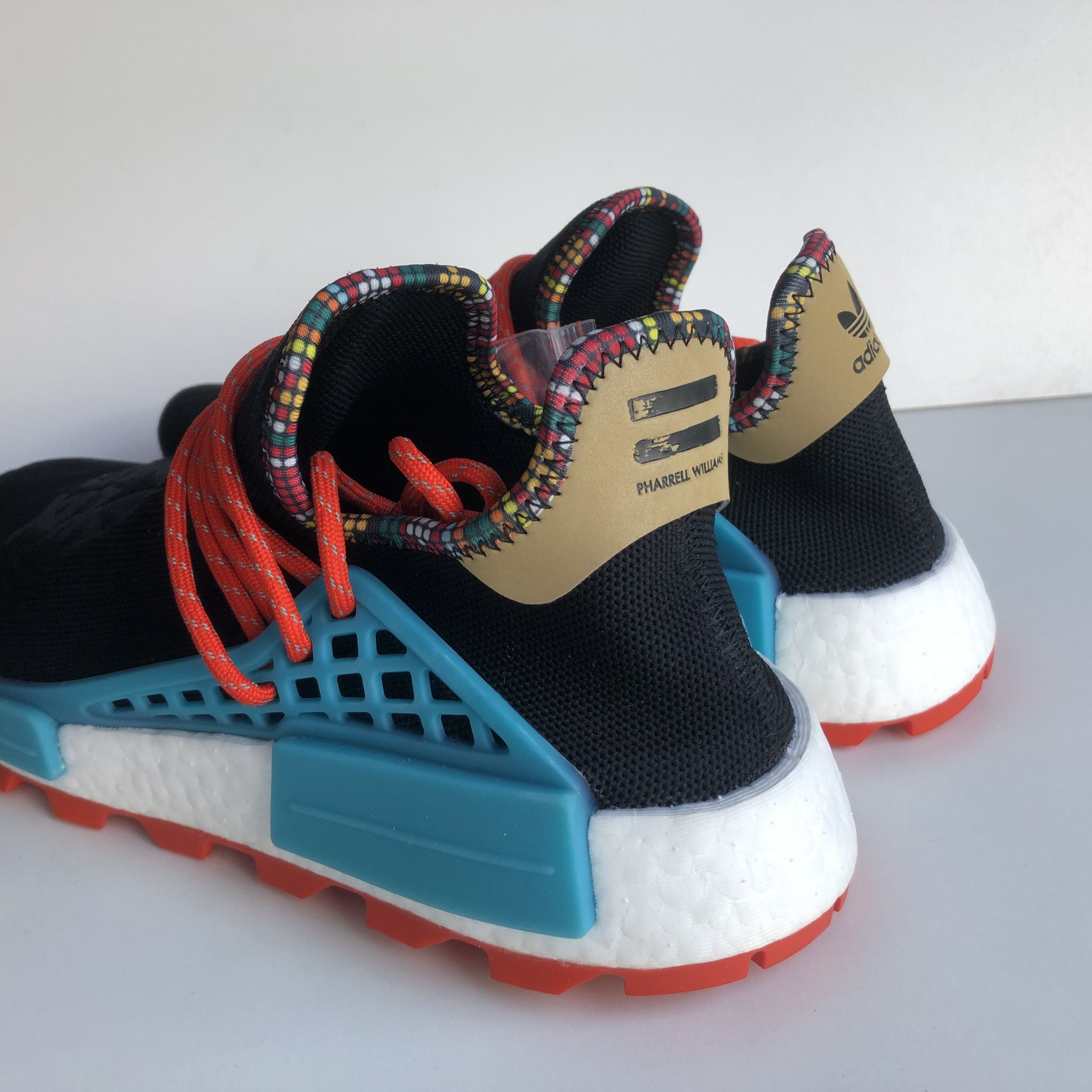 Adidas × Pharrell Adidas NMD Hu Pharrell Inspiration Pack Black Size US 9 / EU 42 - 4 Thumbnail
