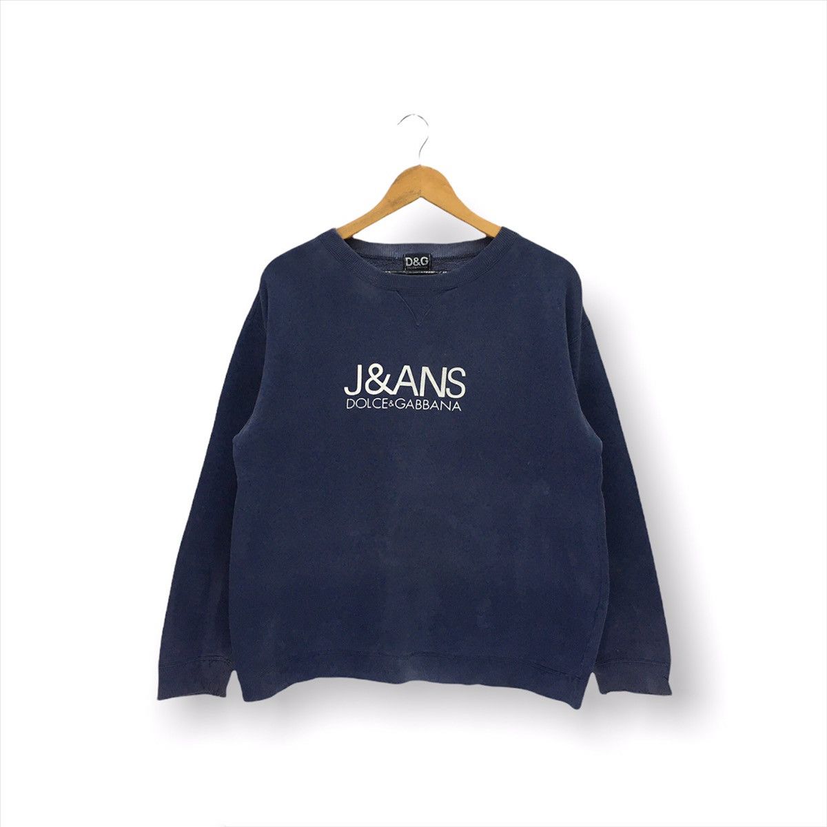 Dolce & Gabbana D&G Dolce And Gabbana Big Logo Sweatshirt Size US S / EU 44-46 / 1 - 1 Thumbnail