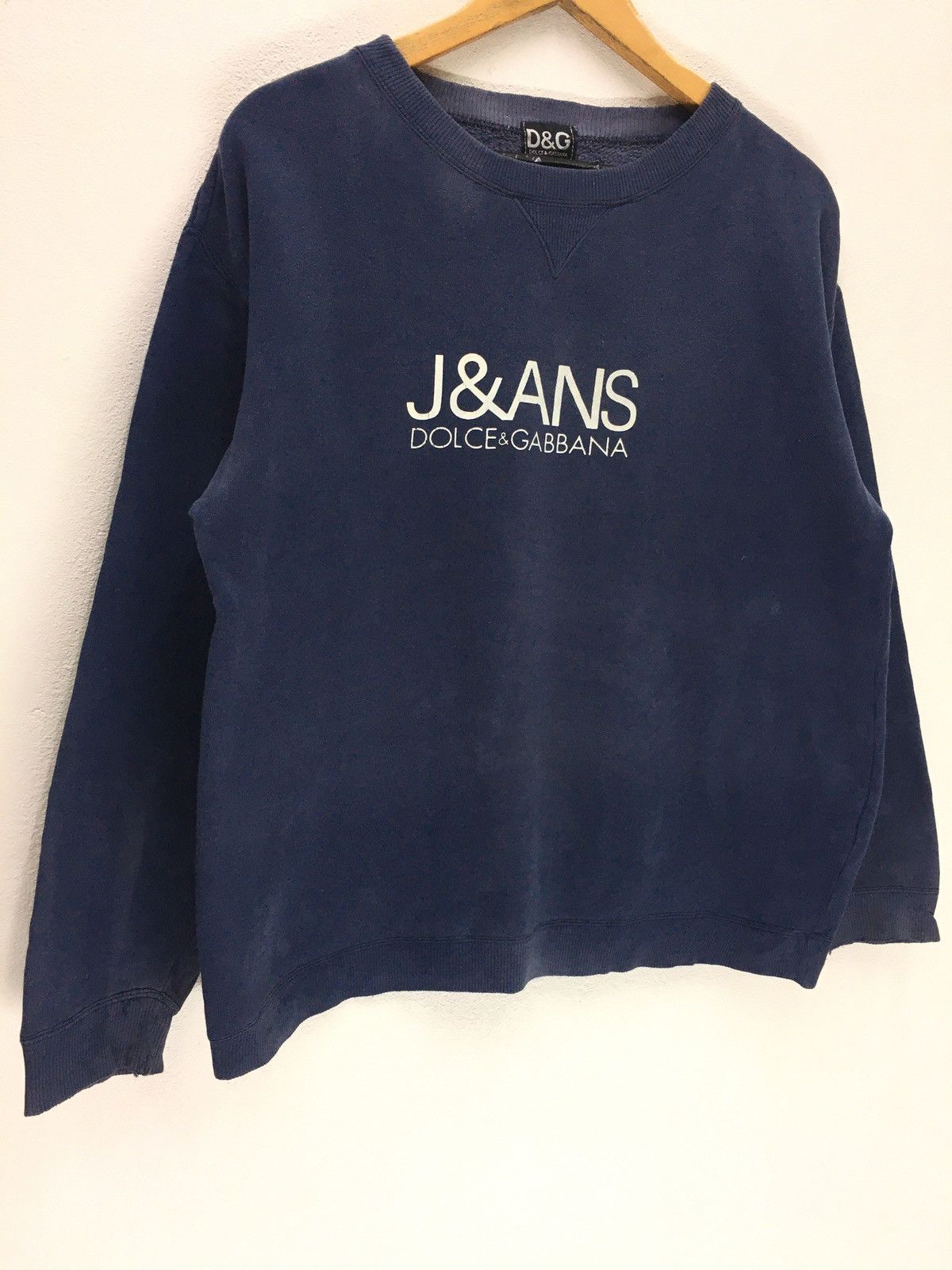 Dolce & Gabbana D&G Dolce And Gabbana Big Logo Sweatshirt Size US S / EU 44-46 / 1 - 4 Thumbnail