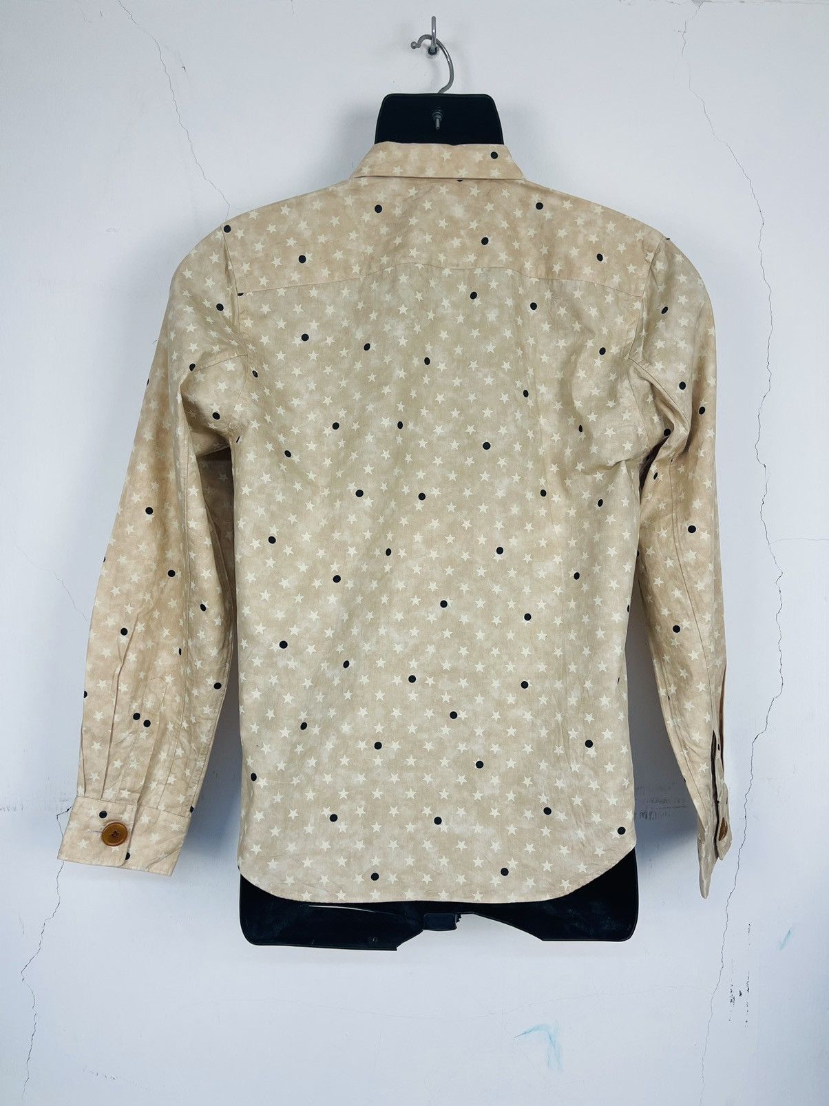Comme des Garcons Homme Plus CDG HOMME PLUS STAR PRINT BIG BUTTON BUTTON UP SHIRT AD2002 Size US S / EU 44-46 / 1 - 2 Thumbnail