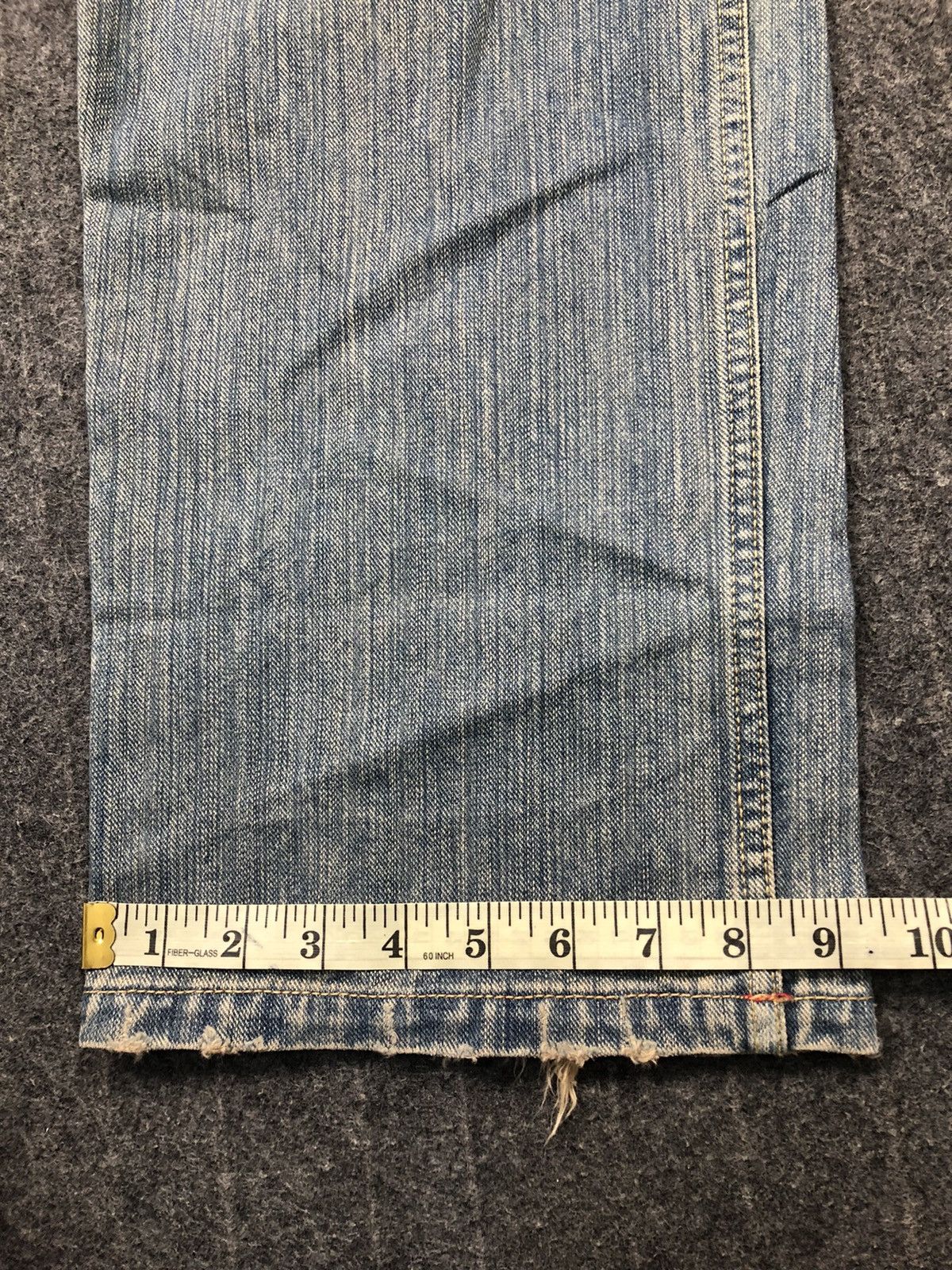 Japanese Brand × Vintage 90s Japanese Brand Suprate Gold Embroidery Logo Pocket Jeans Size US 34 / EU 50 - 19 Thumbnail